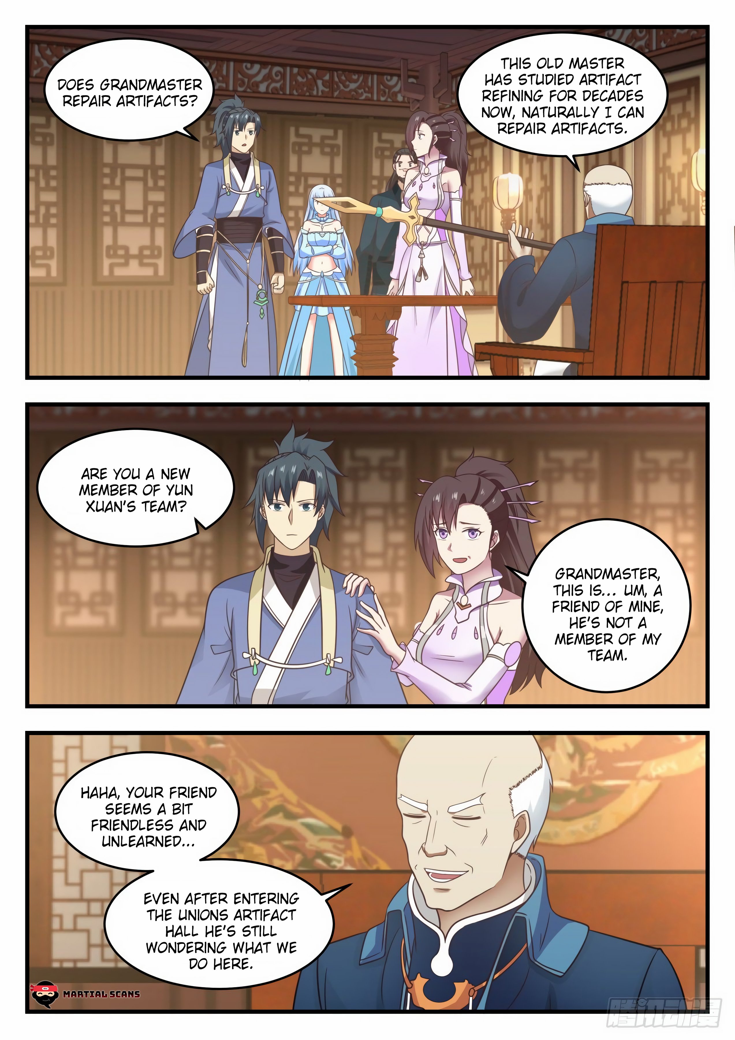 Read Martial Peak EN Manga Online