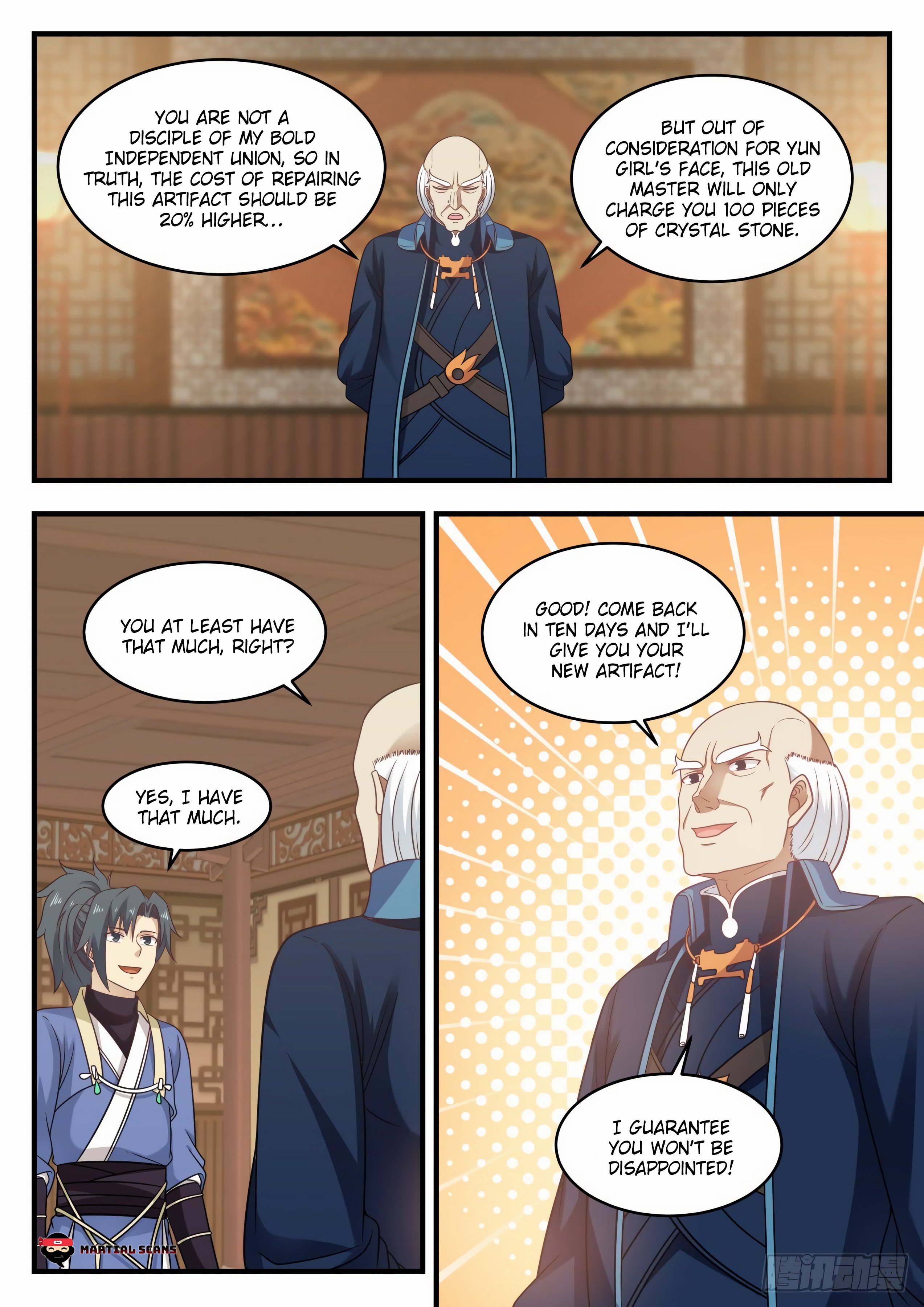 Read Martial Peak EN Manga Online