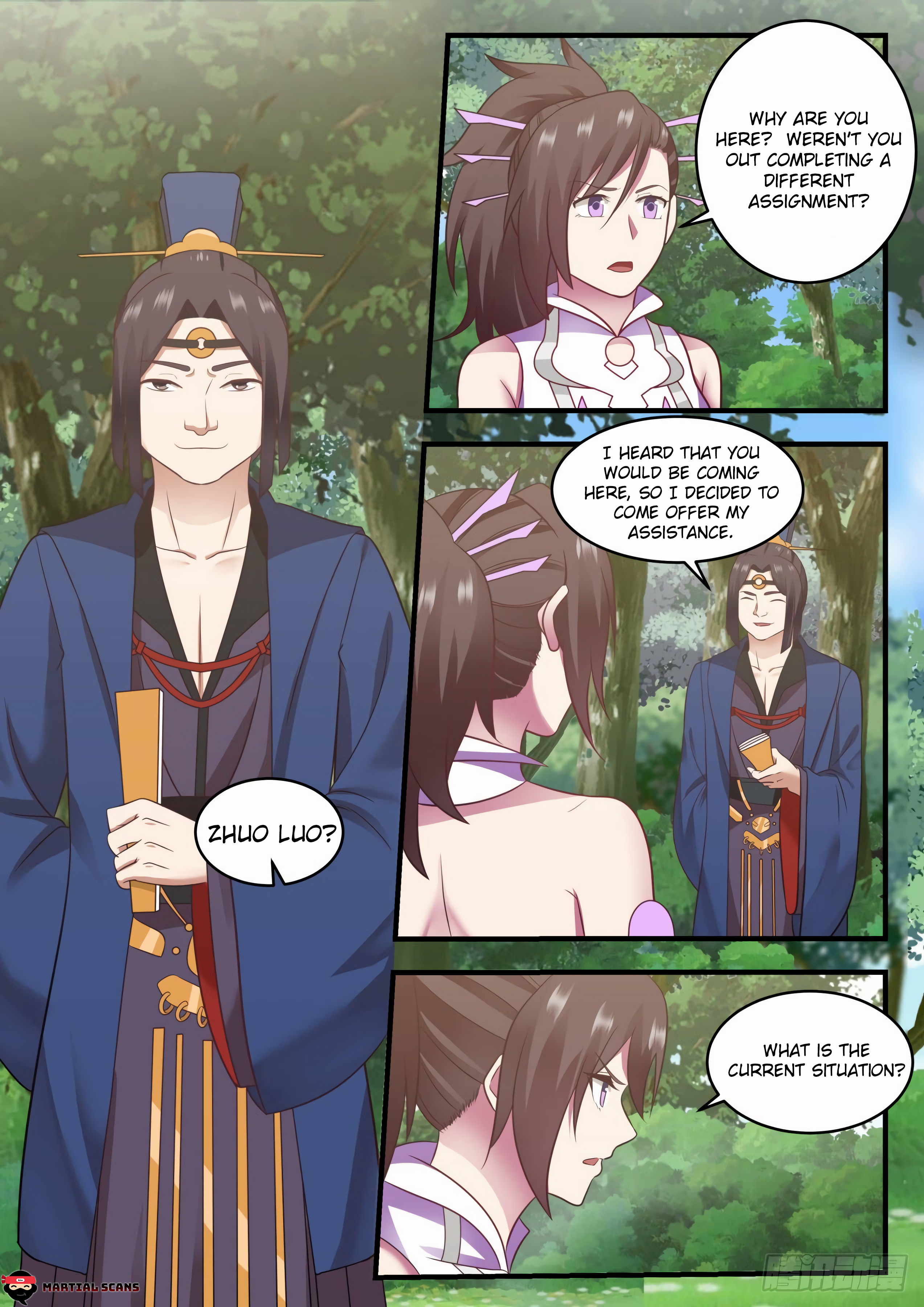 Read Martial Peak EN Manga Online
