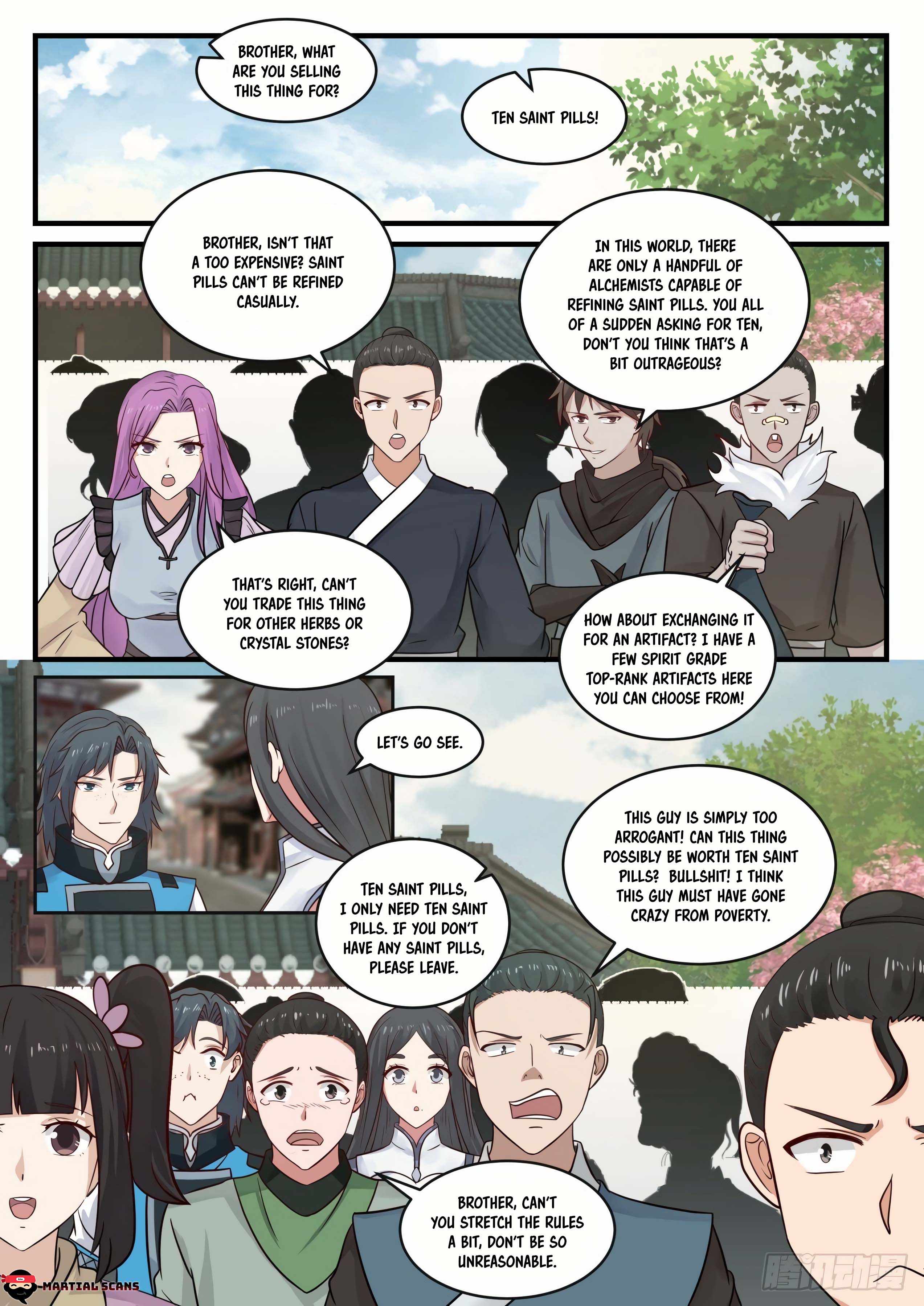 Read Martial Peak EN Manga Online