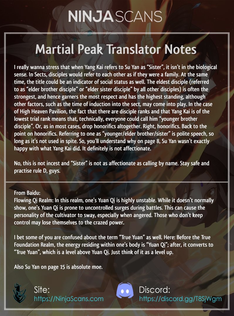 Read Martial Peak EN Manga Online