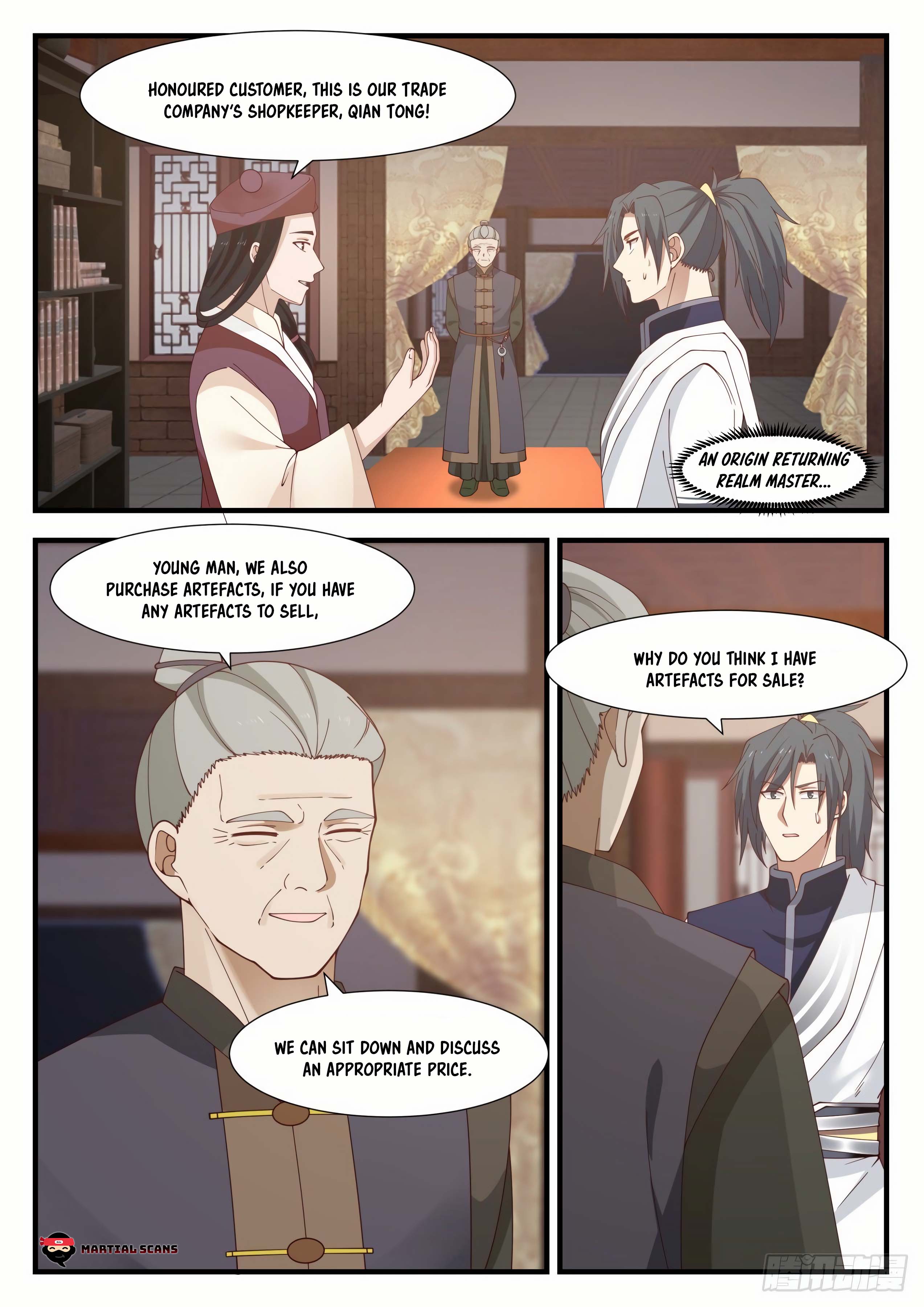 Read Martial Peak EN Manga Online