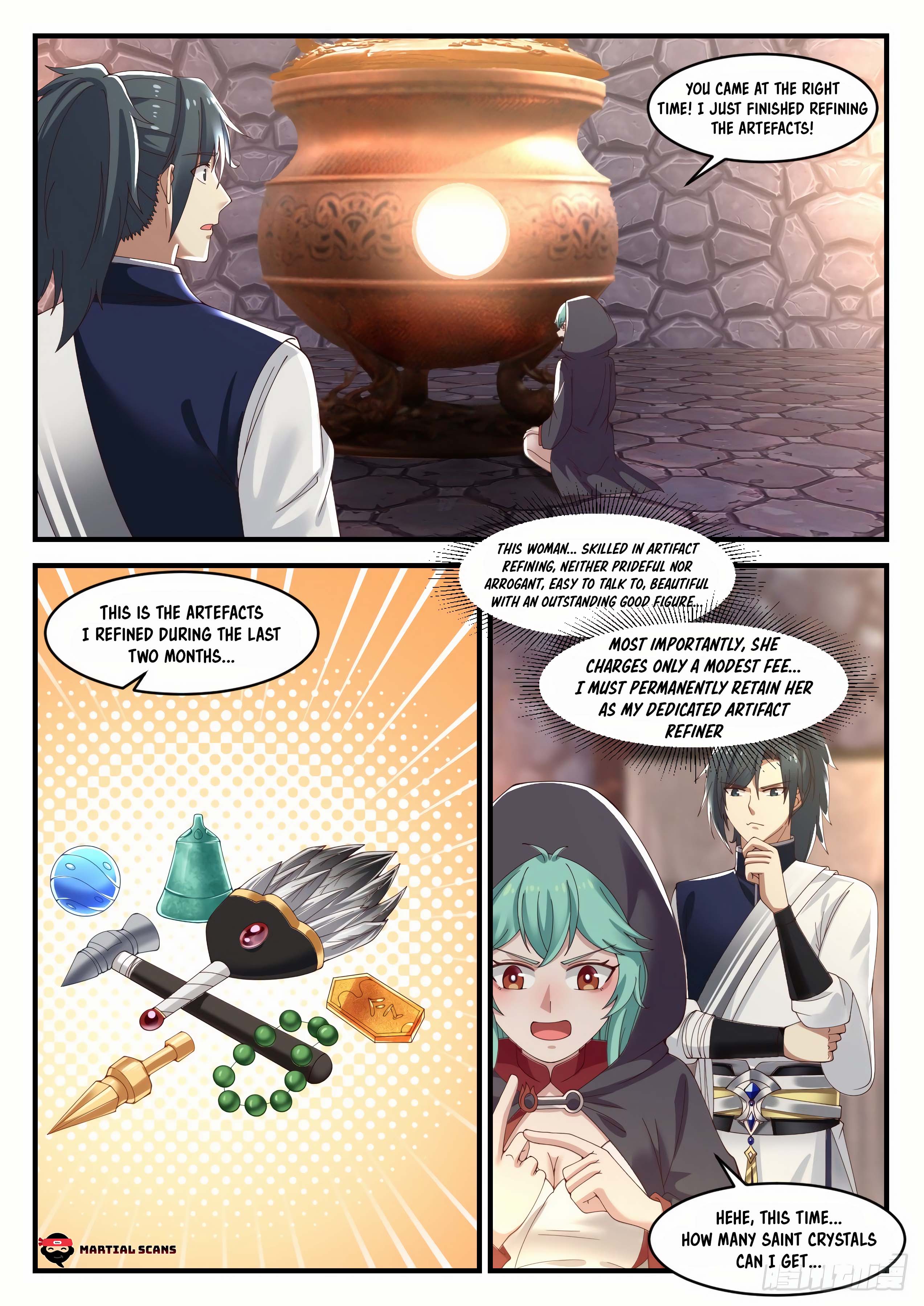 Read Martial Peak EN Manga Online