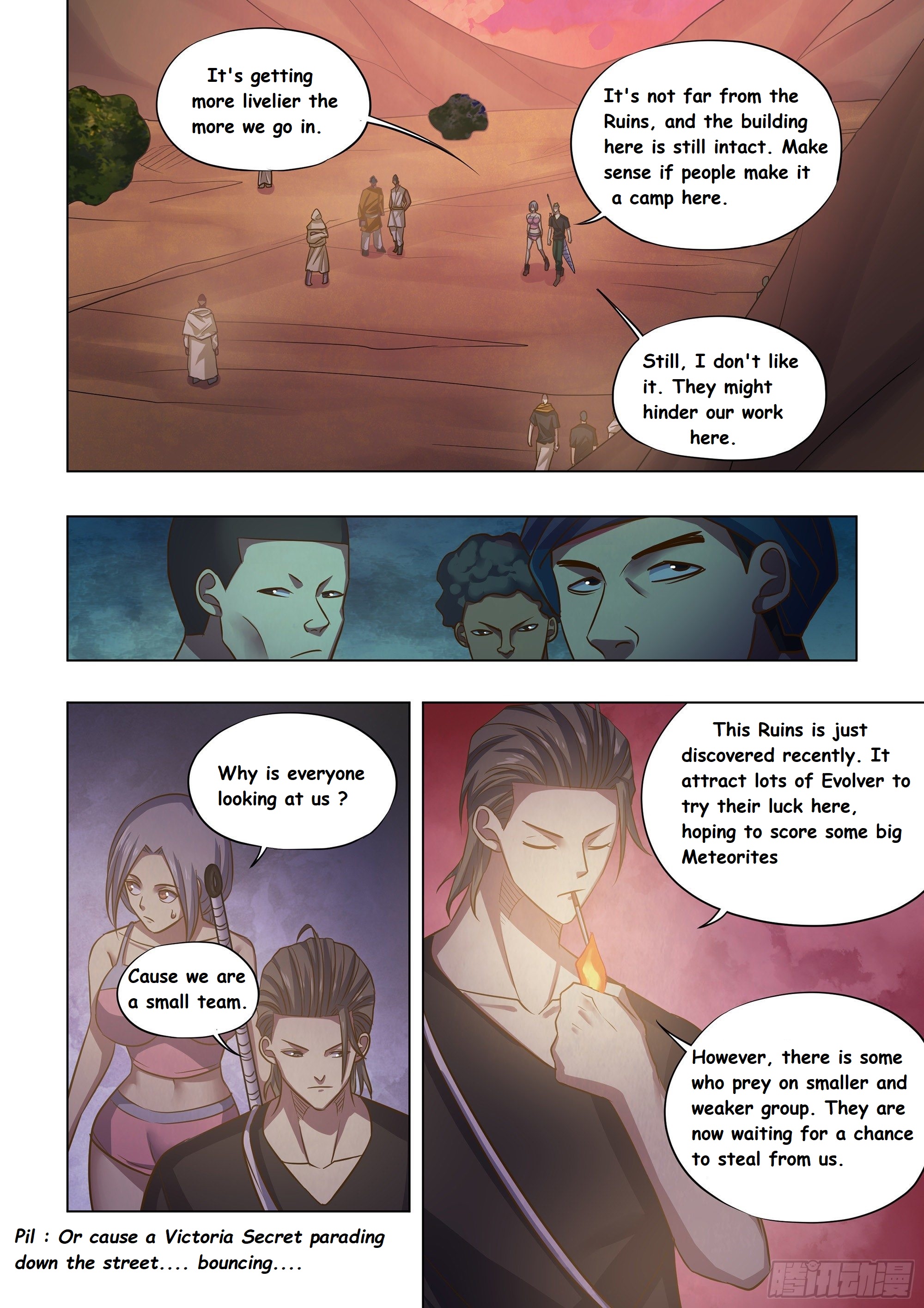 Read Mortals of the Doom EN Manga Online