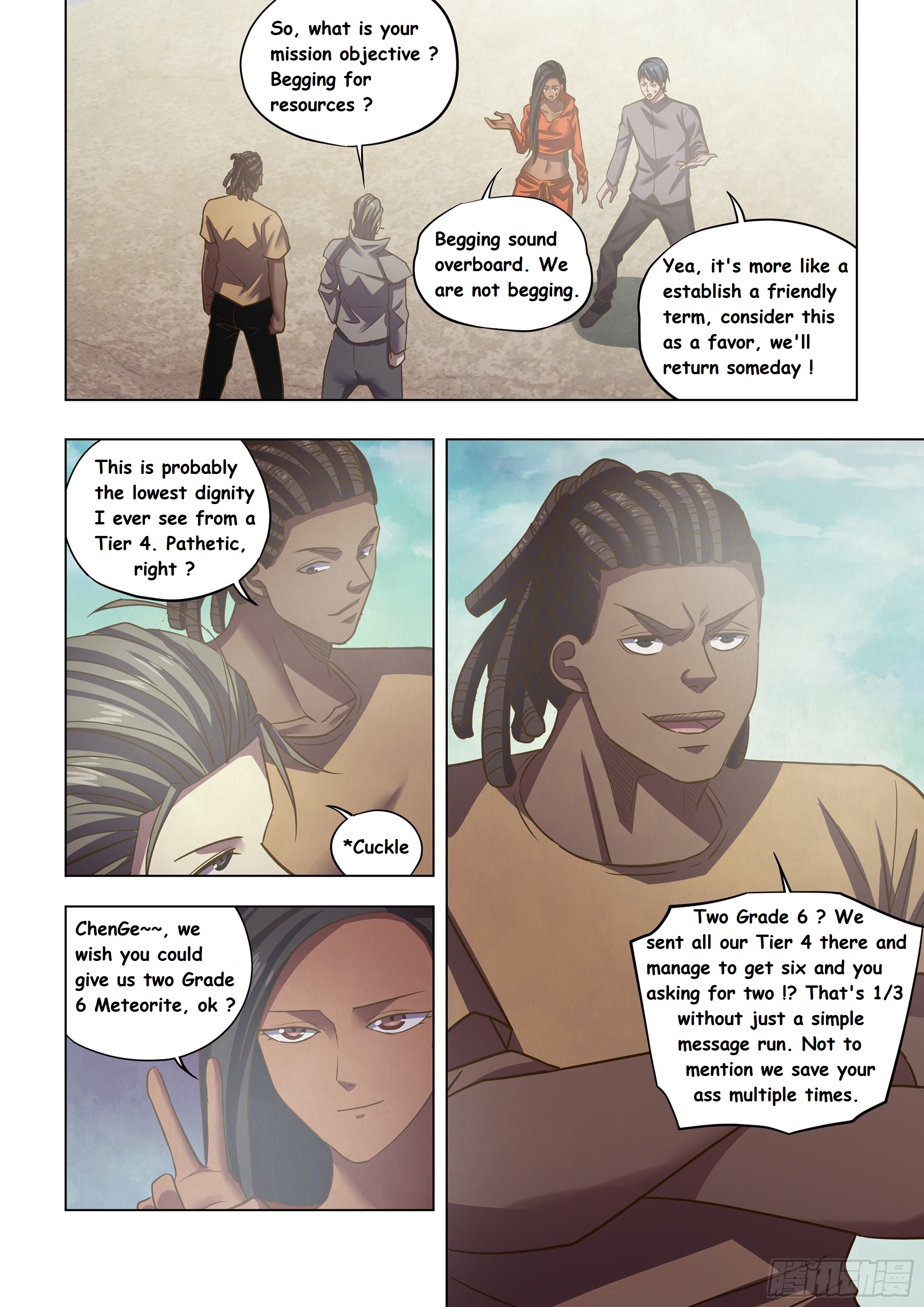 Read Mortals of the Doom EN Manga Online