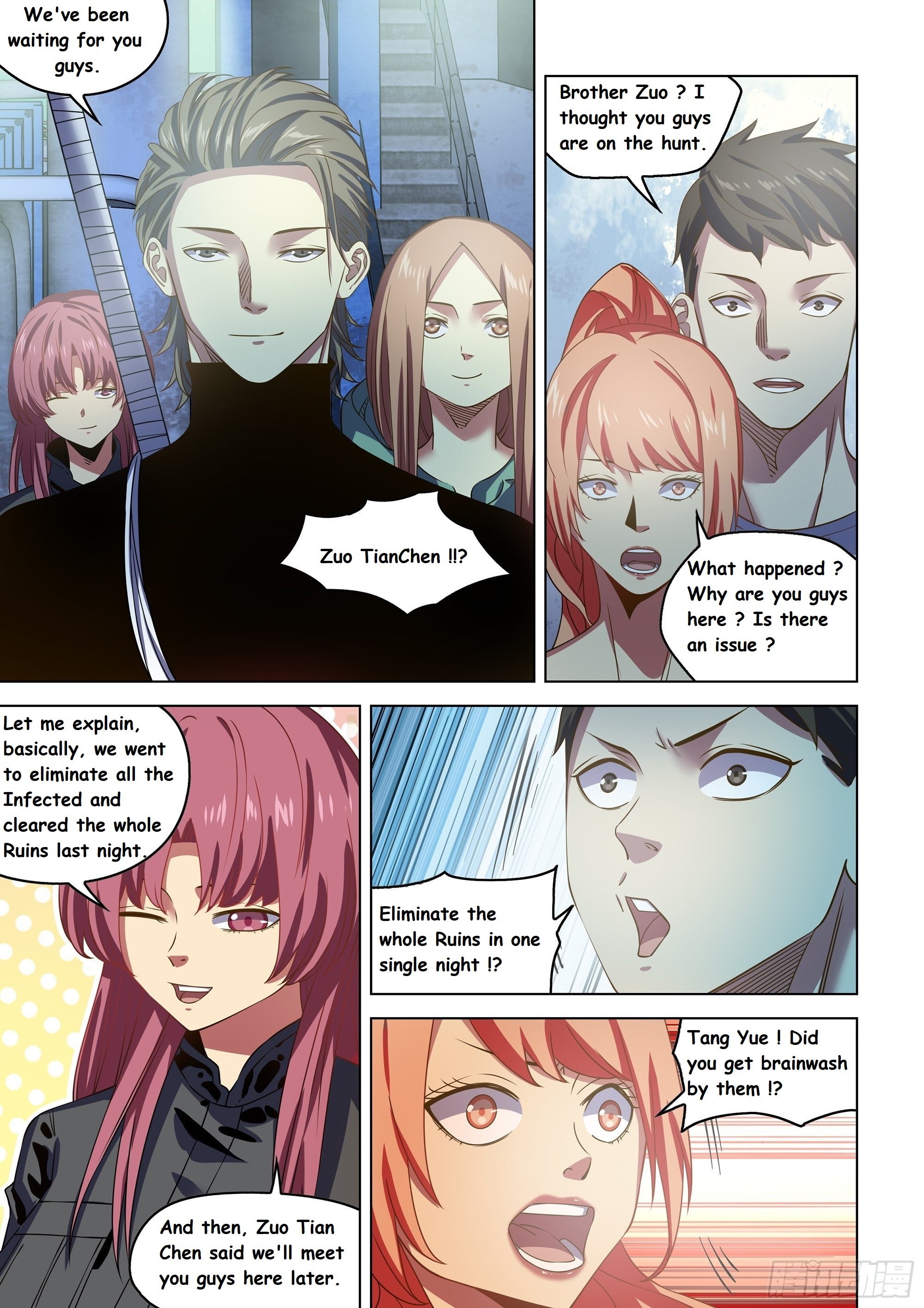 Read Mortals of the Doom EN Manga Online