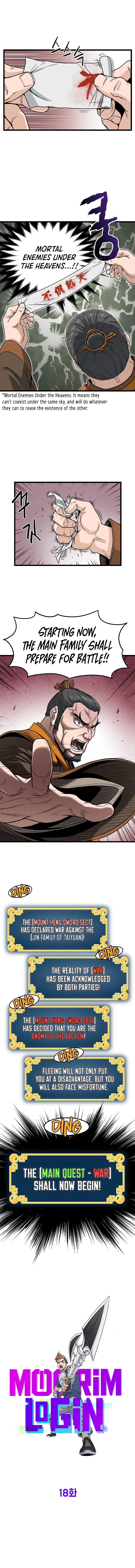 Read Murim Login EN Manga Online