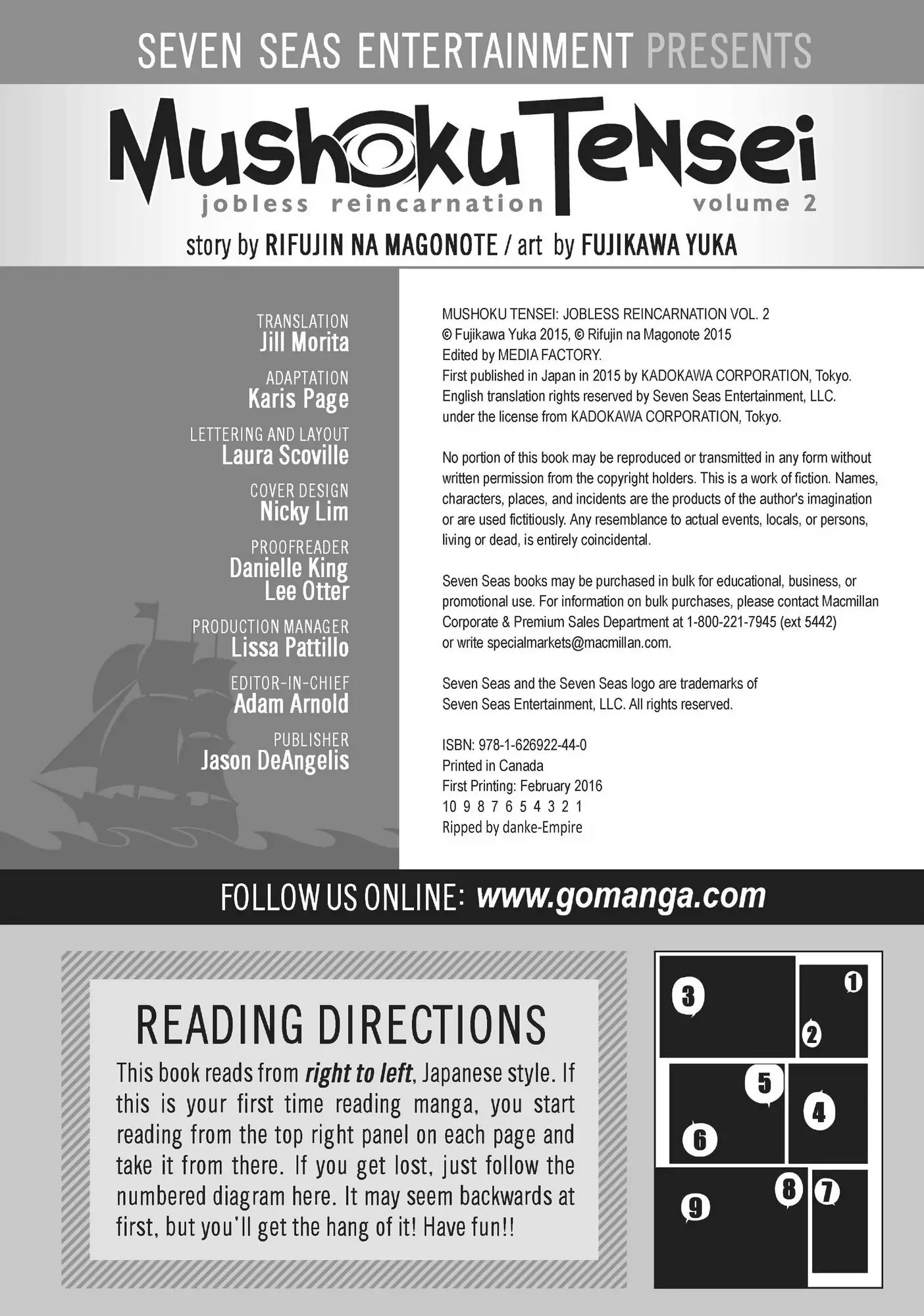 Read Mushoku Tensei EN Manga Online