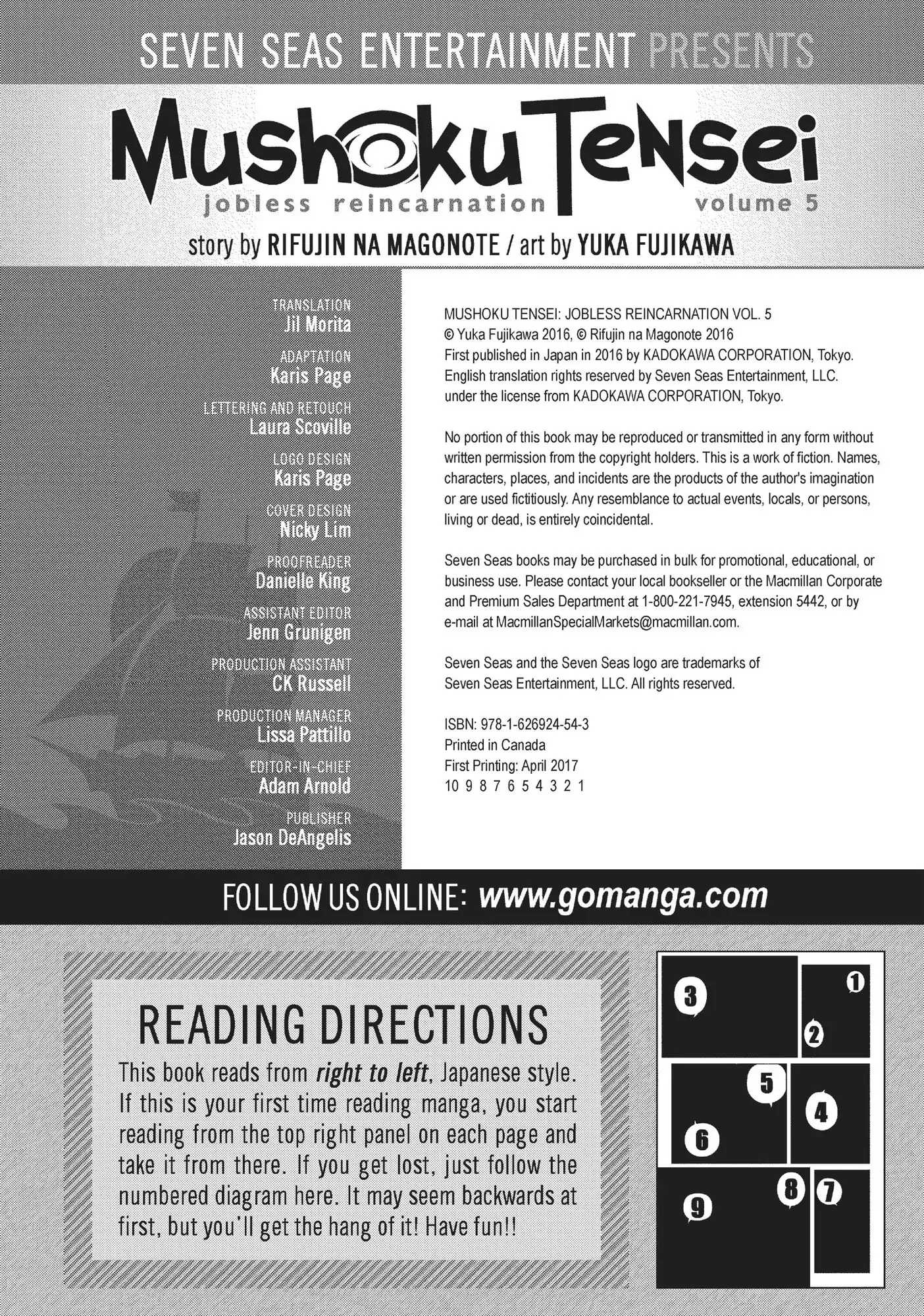 Read Mushoku Tensei EN Manga Online