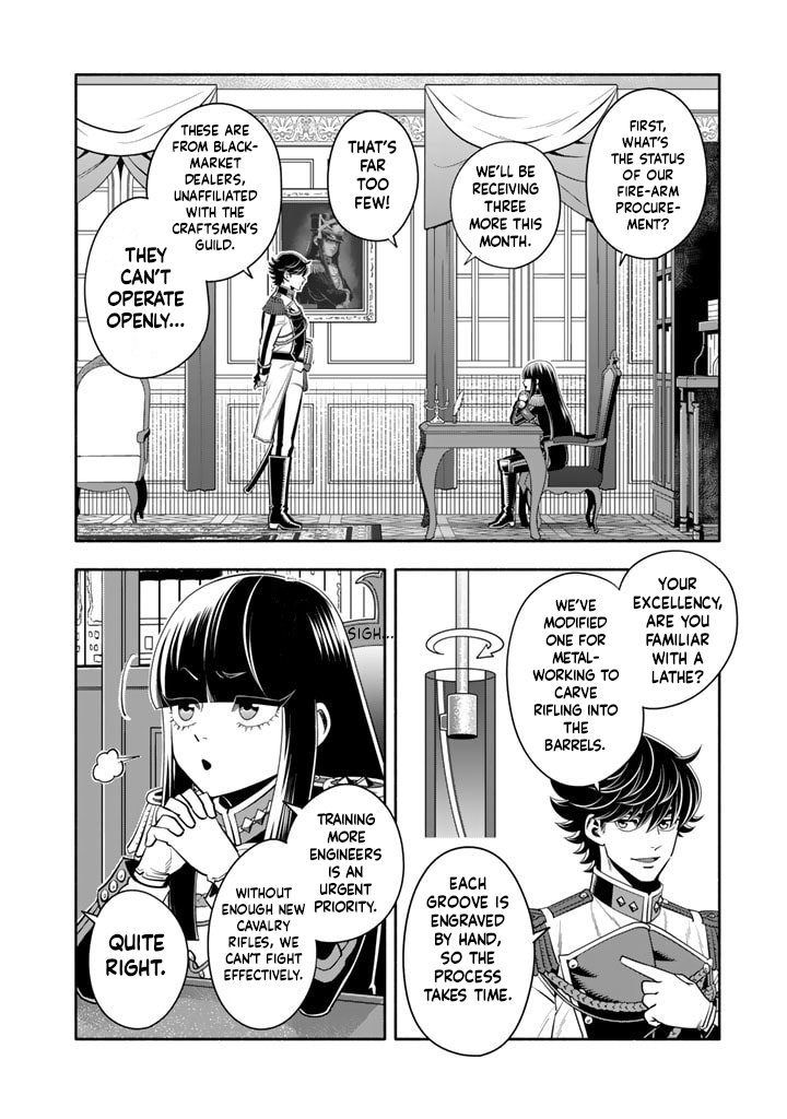 Read Musket Girls! Tensei Sanbou to Senretsu Otome-tachi EN Manga Online