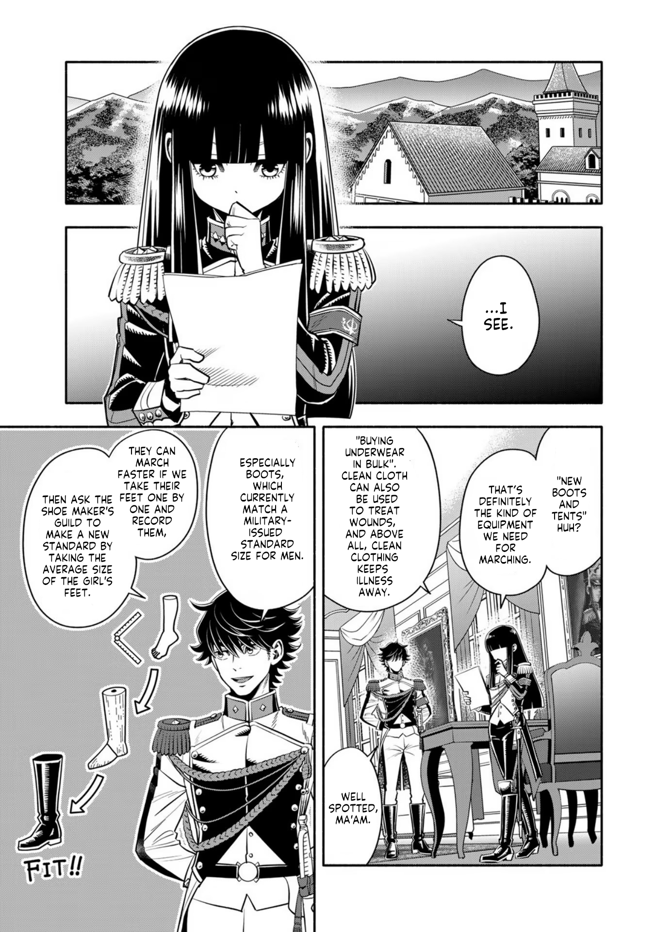 Read Musket Girls! Tensei Sanbou to Senretsu Otome-tachi EN Manga Online