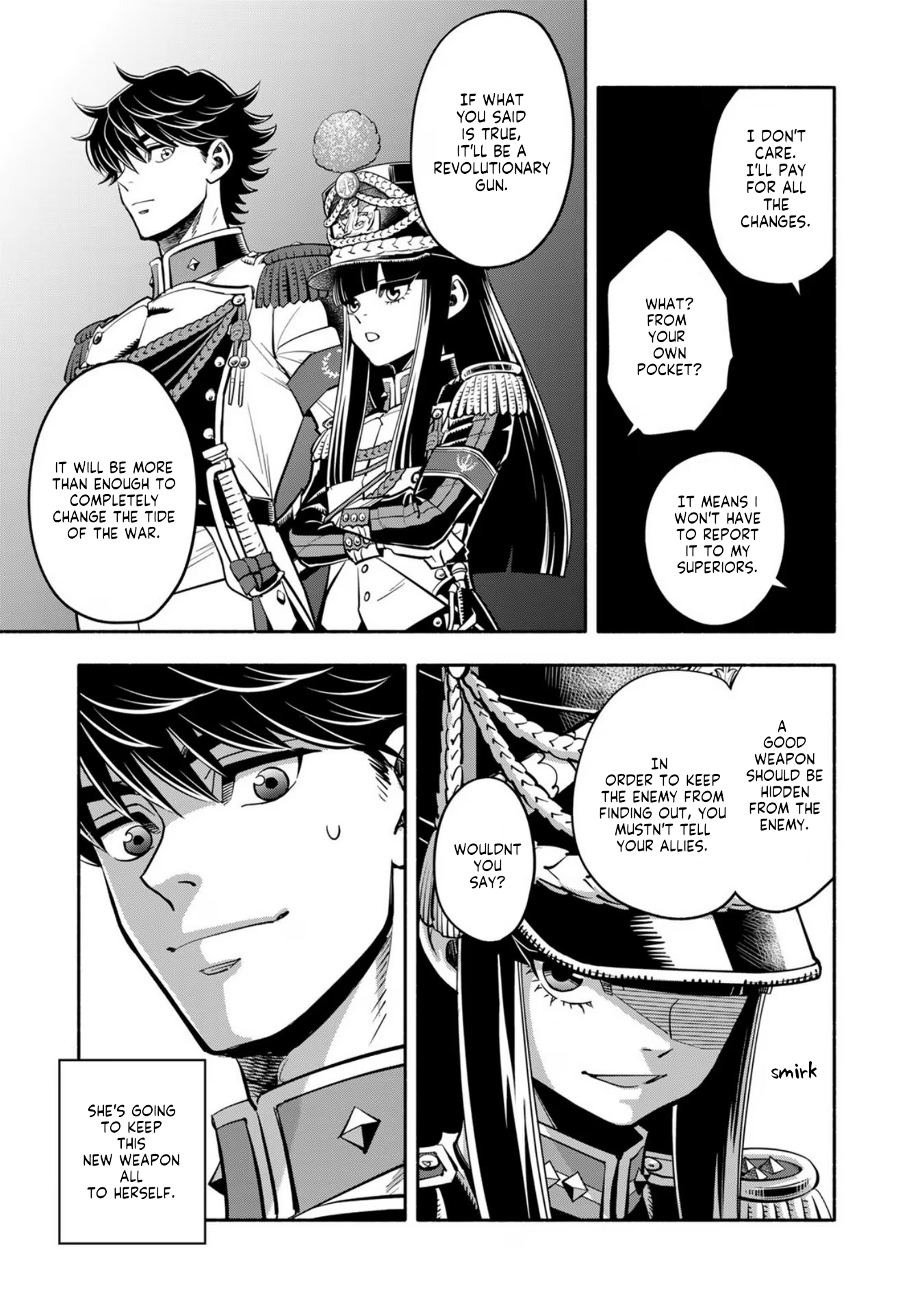 Read Musket Girls! Tensei Sanbou to Senretsu Otome-tachi EN Manga Online