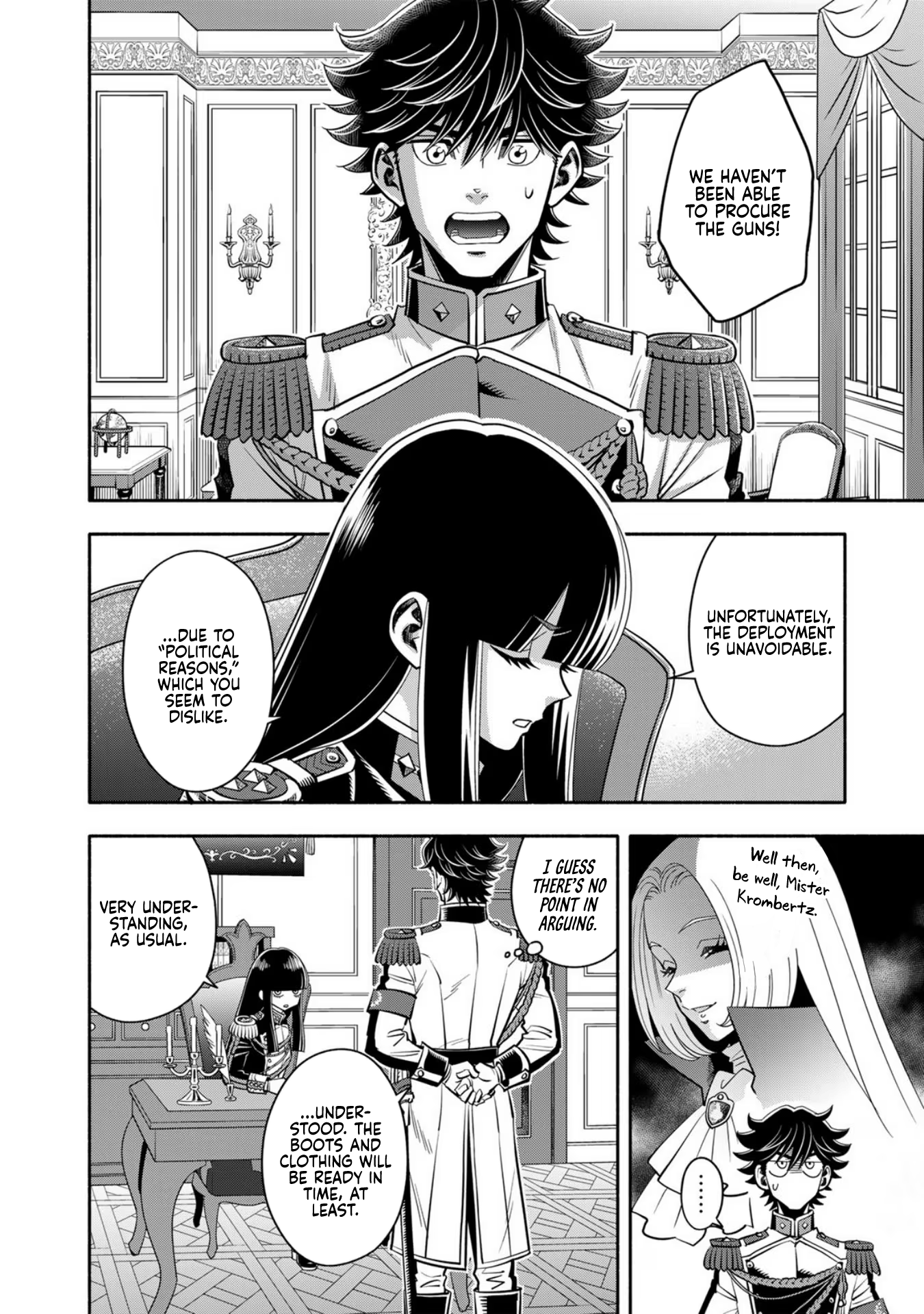 Read Musket Girls! Tensei Sanbou to Senretsu Otome-tachi EN Manga Online