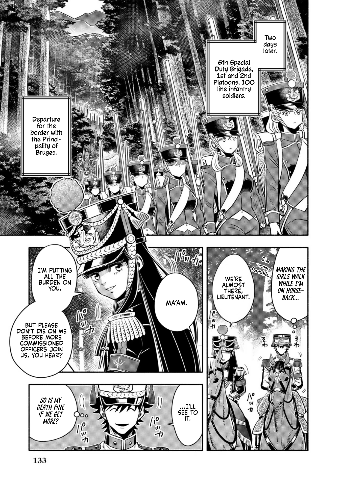 Read Musket Girls! Tensei Sanbou to Senretsu Otome-tachi EN Manga Online