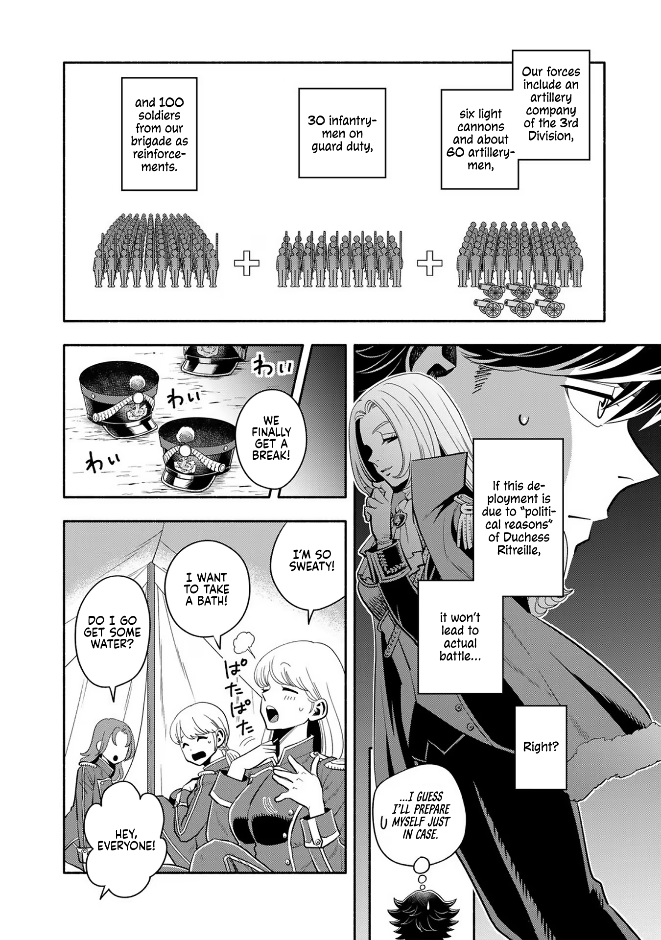 Read Musket Girls! Tensei Sanbou to Senretsu Otome-tachi EN Manga Online