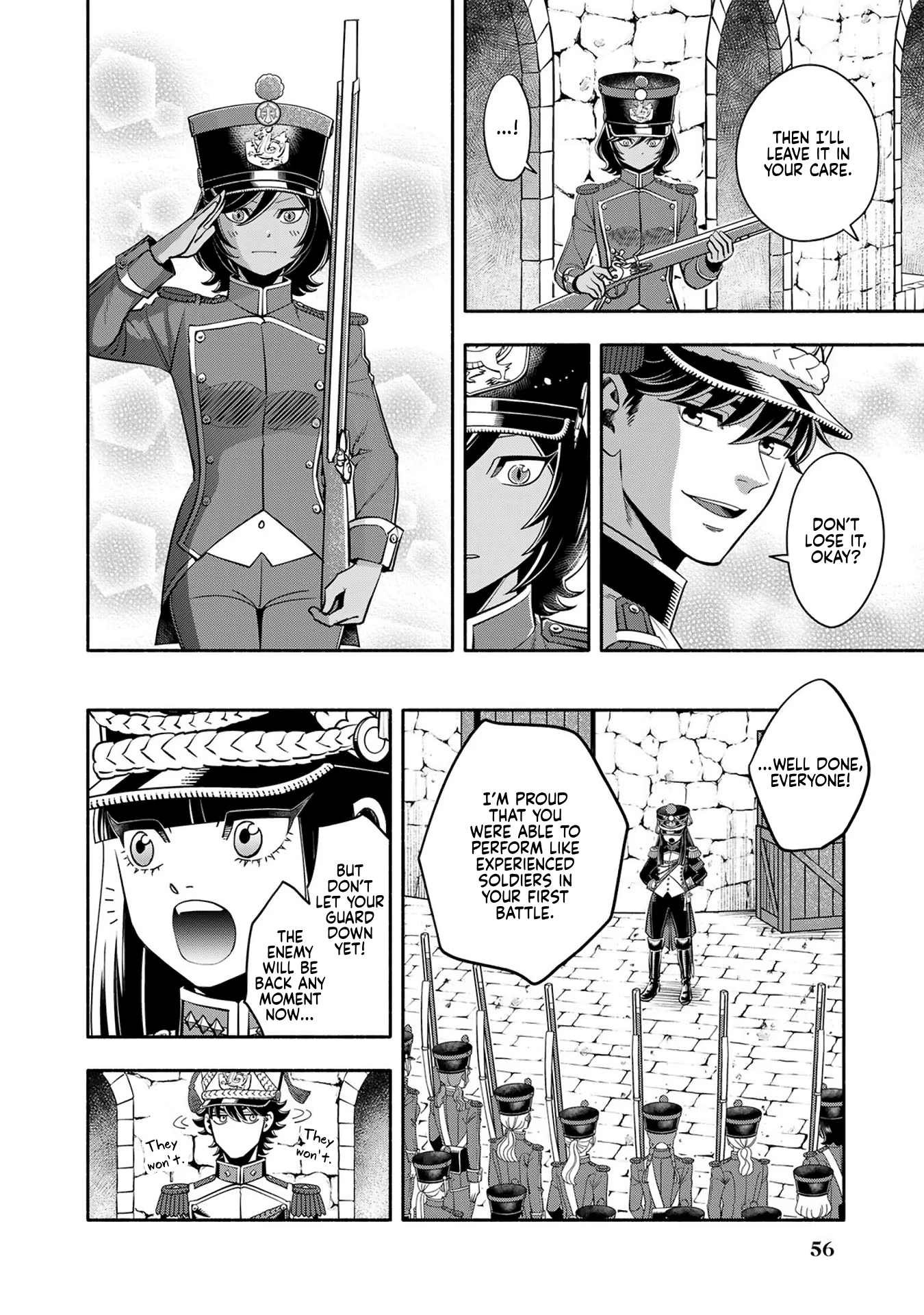 Read Musket Girls! Tensei Sanbou to Senretsu Otome-tachi EN Manga Online