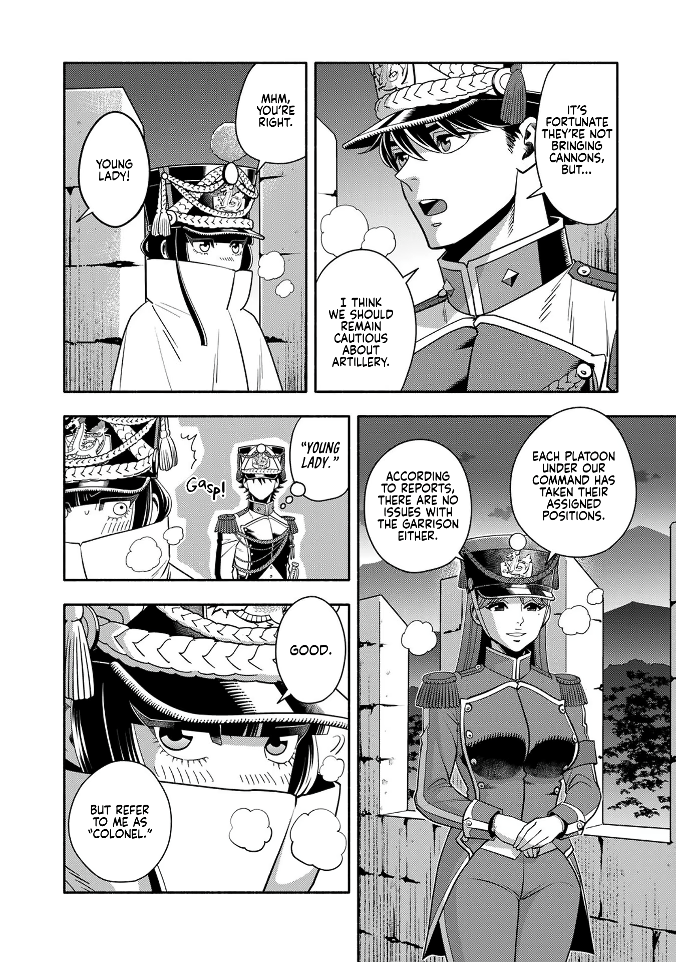 Read Musket Girls! Tensei Sanbou to Senretsu Otome-tachi EN Manga Online