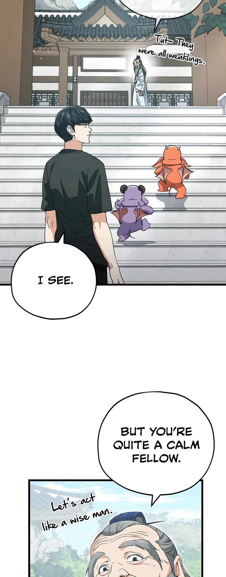 Read My Dad Is Too Strong EN Manga Online