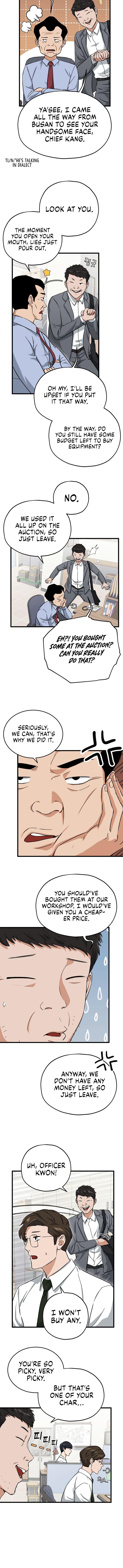 Read My Dad Is Too Strong EN Manga Online