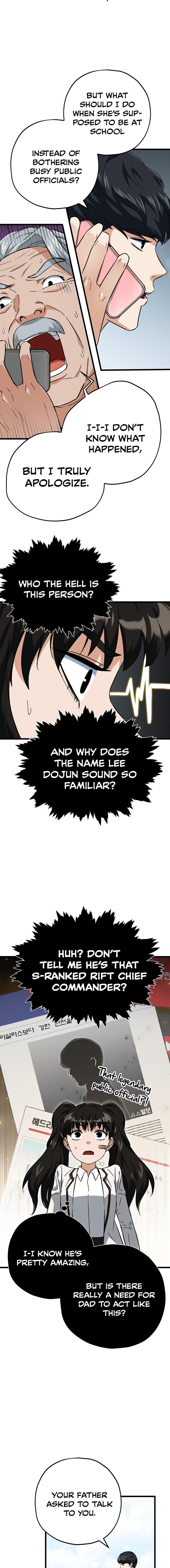 Read My Dad Is Too Strong EN Manga Online