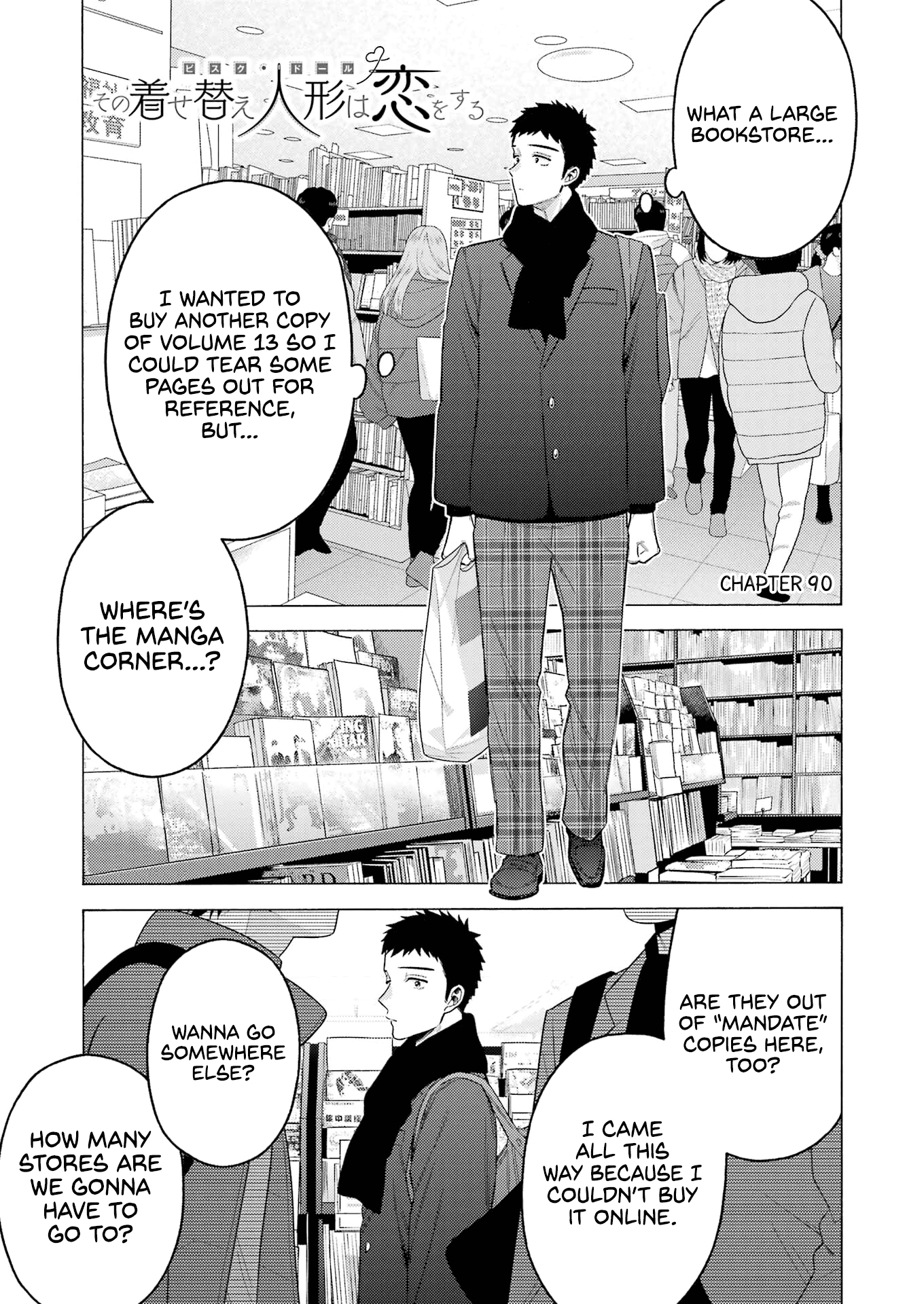 Read My Dress-Up Darling EN Manga Online