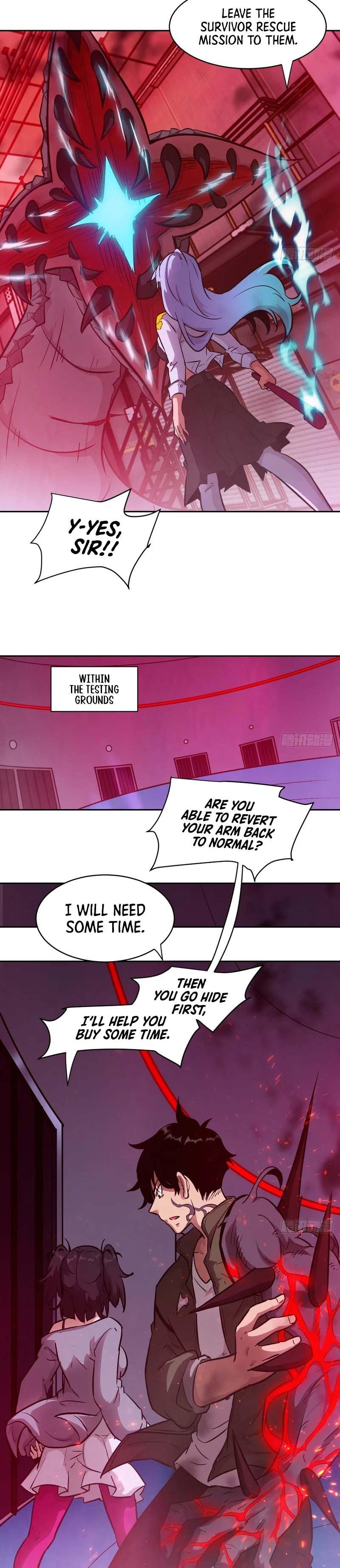 Read My Left Hand Can Mutate EN Manga Online