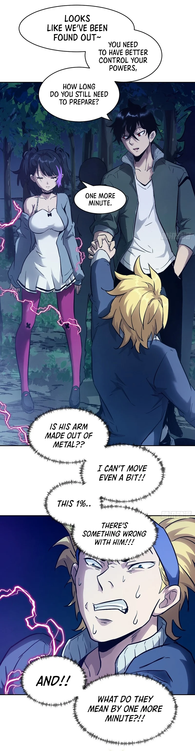 Read My Left Hand Can Mutate EN Manga Online