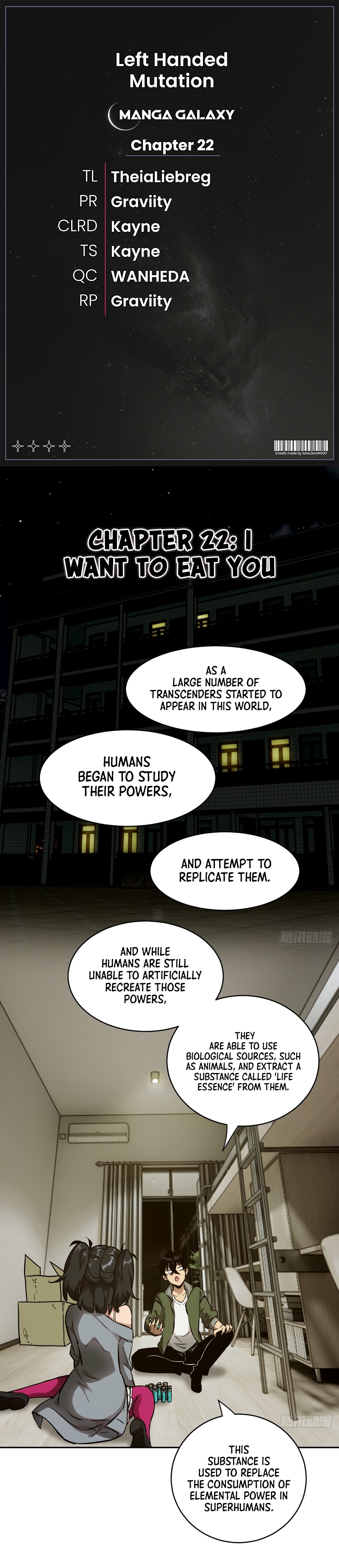 Read My Left Hand Can Mutate EN Manga Online