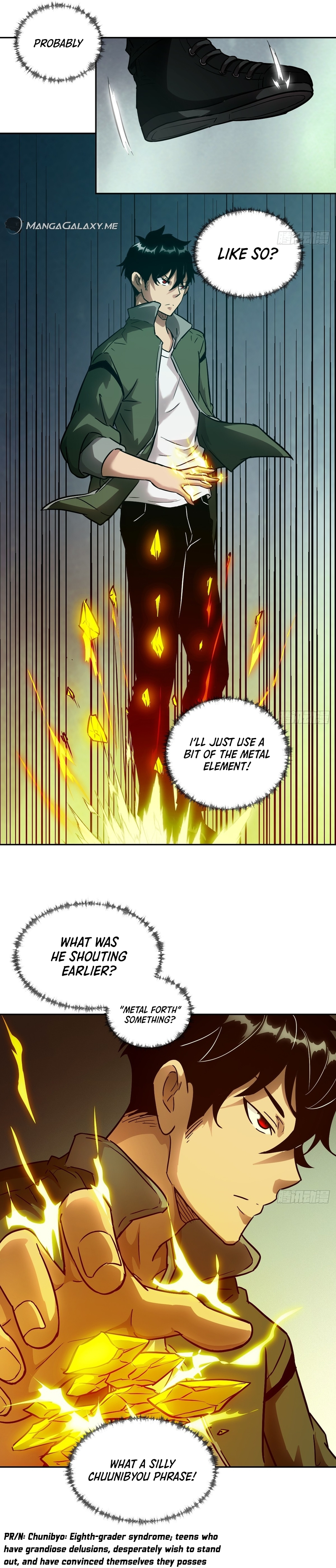 Read My Left Hand Can Mutate EN Manga Online