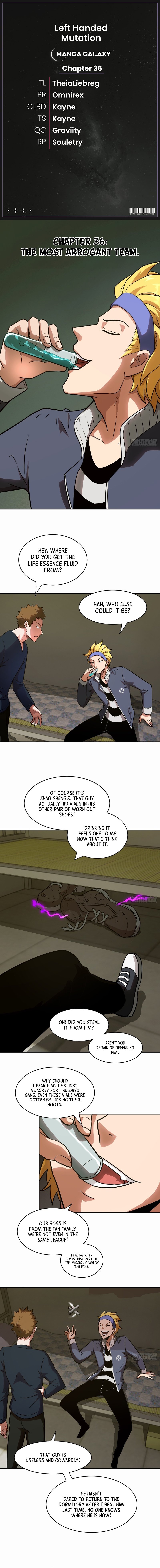 Read My Left Hand Can Mutate EN Manga Online
