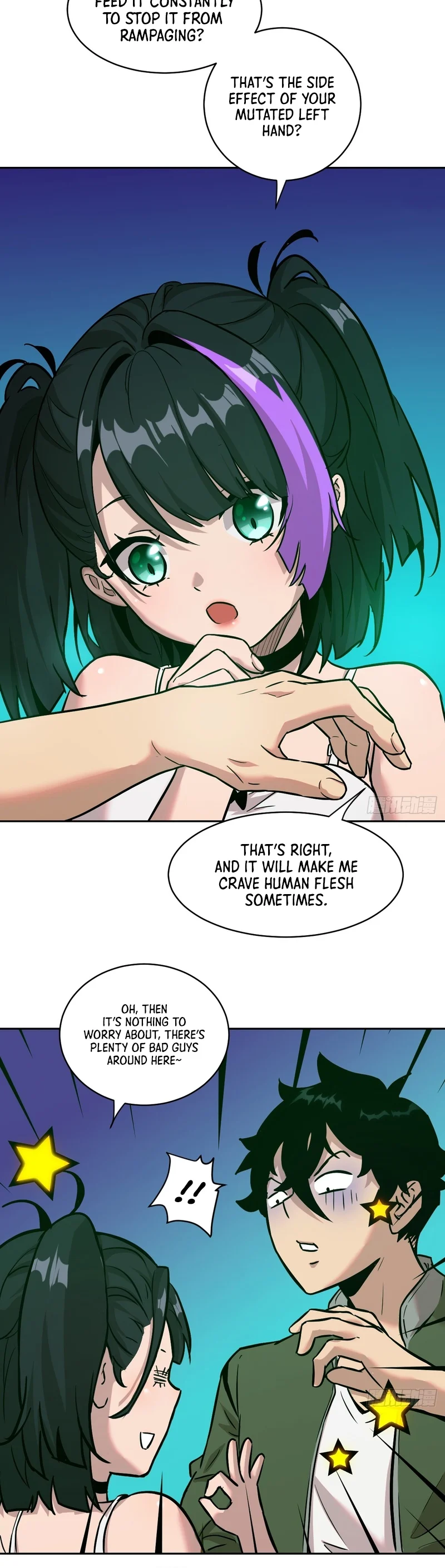 Read My Left Hand Can Mutate EN Manga Online