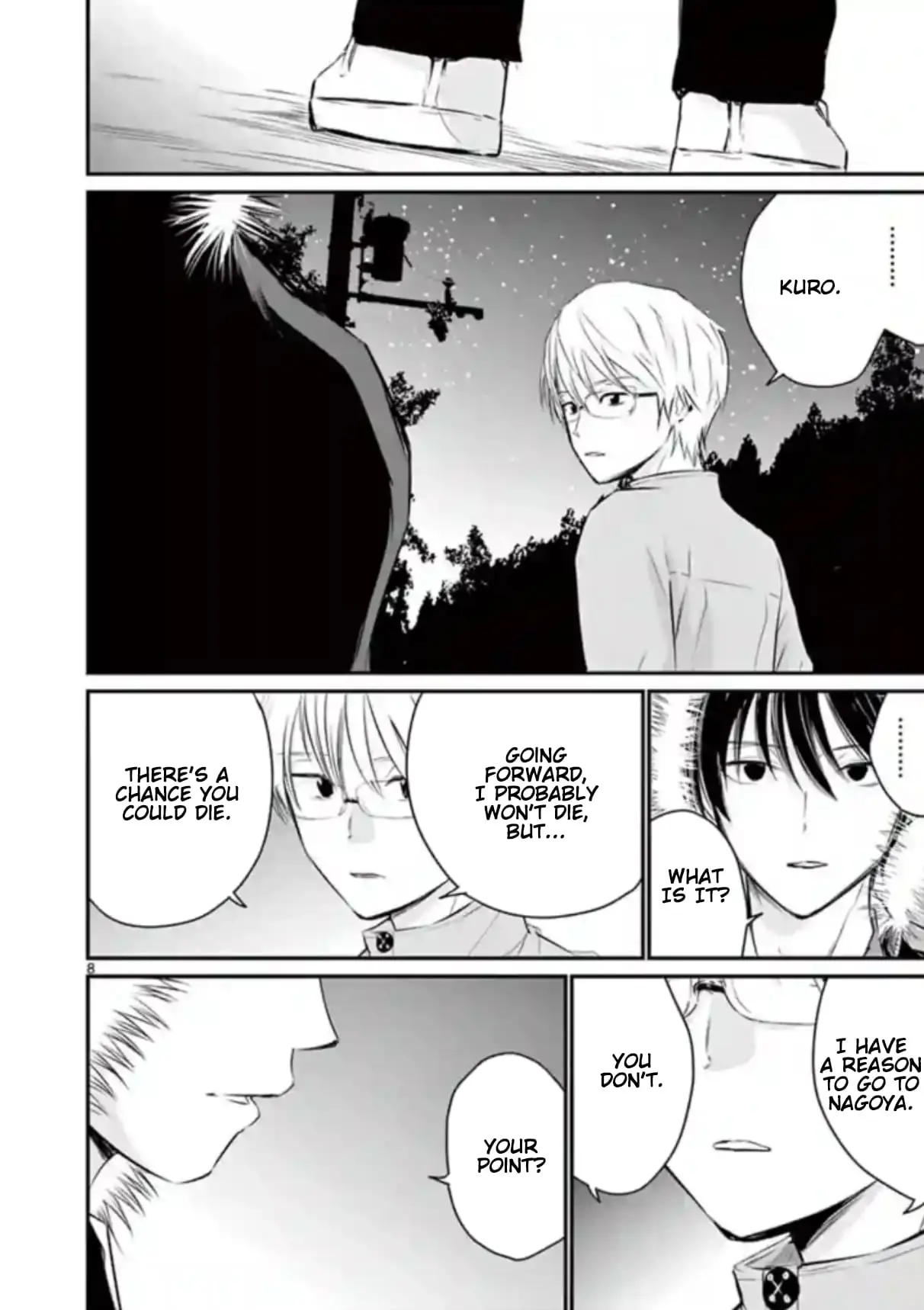 Read Naitou Shishiruirui Messatsu Death Road EN Manga Online