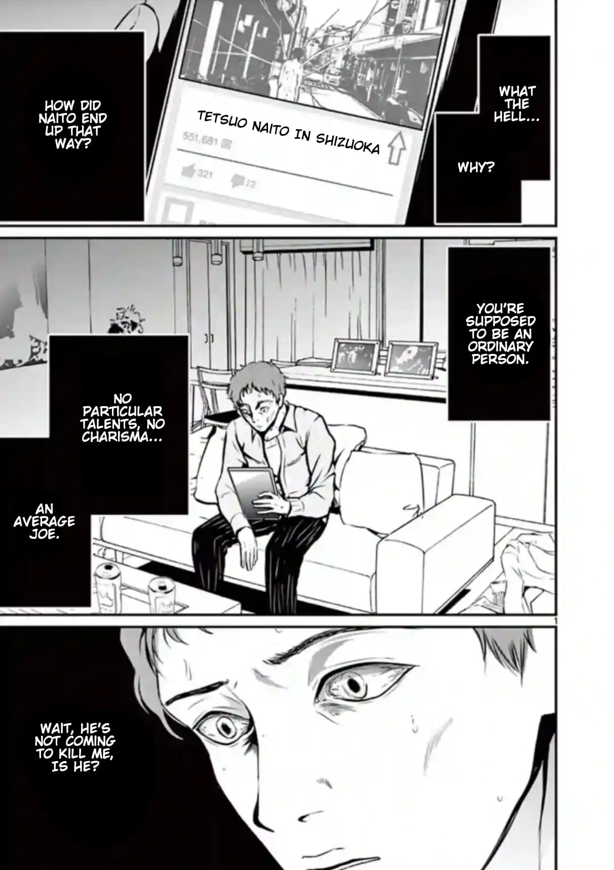 Read Naitou Shishiruirui Messatsu Death Road EN Manga Online