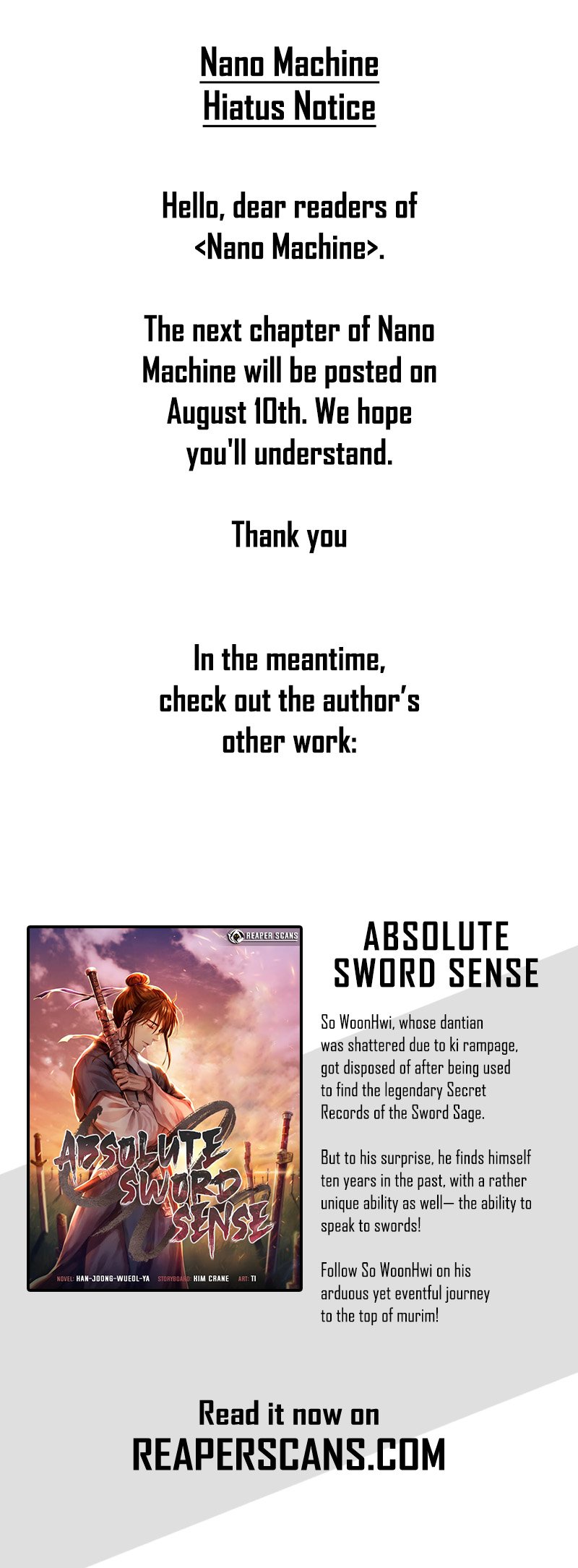 Read Nano Machine EN Manga Online