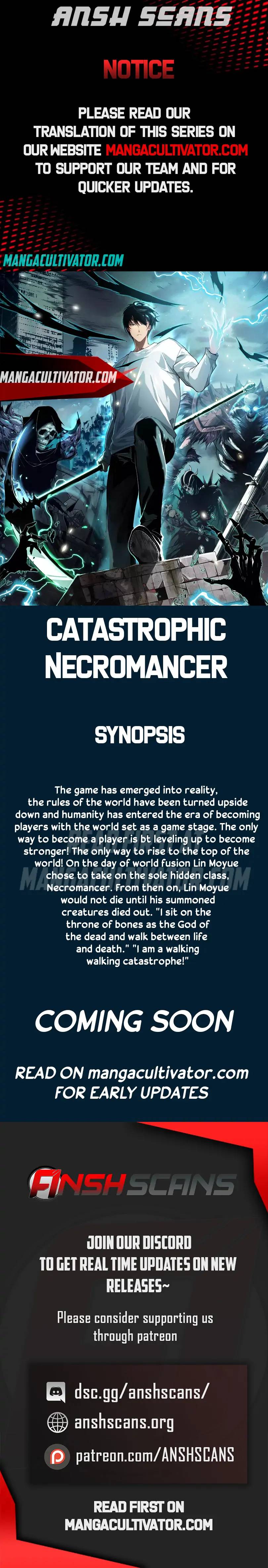 Read Necromancer, the Ultimate Scourge! EN Manga Online