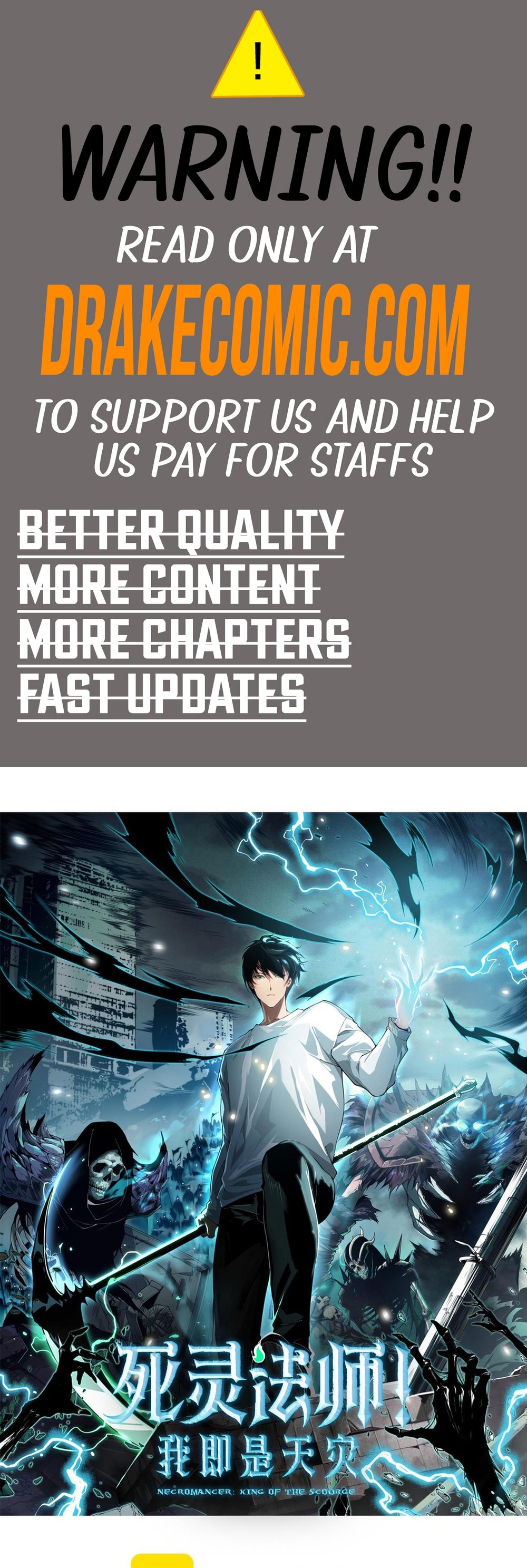 Read Necromancer, the Ultimate Scourge! EN Manga Online