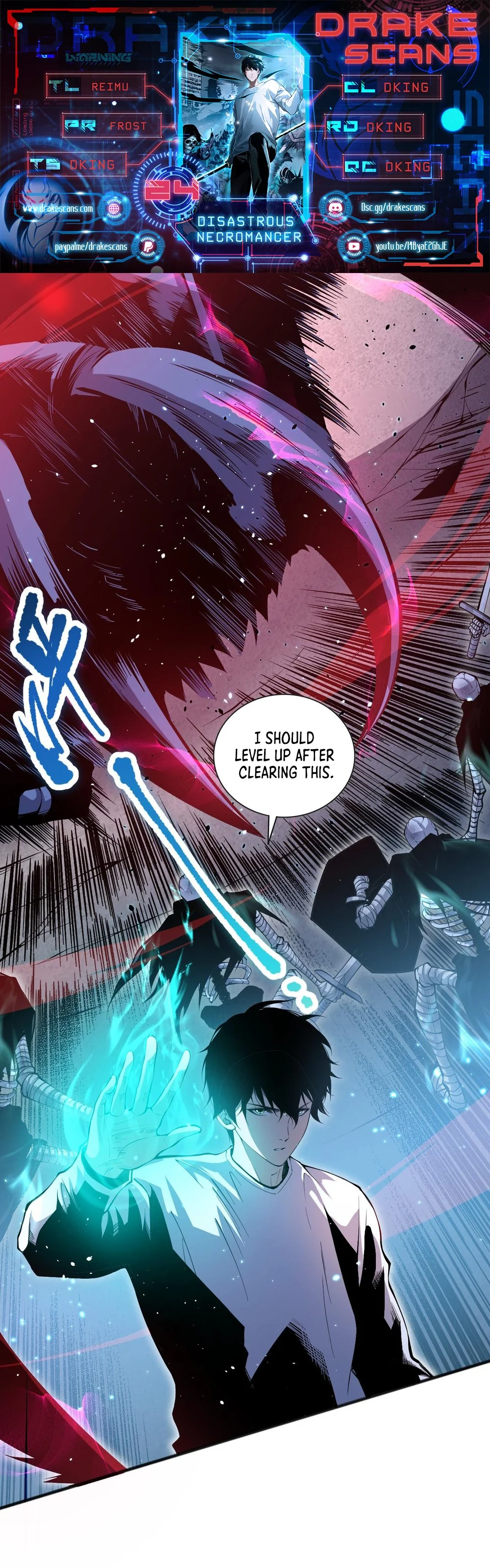 Read Necromancer, the Ultimate Scourge! EN Manga Online