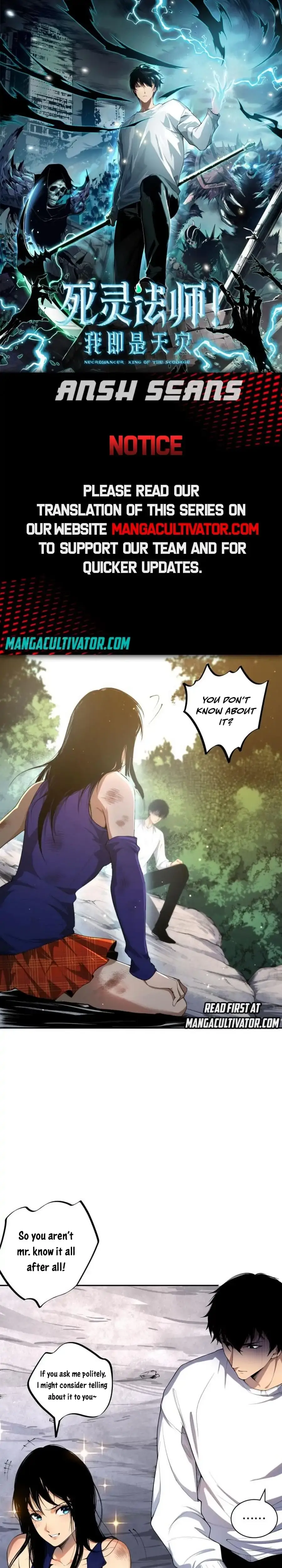 Read Necromancer, the Ultimate Scourge! EN Manga Online