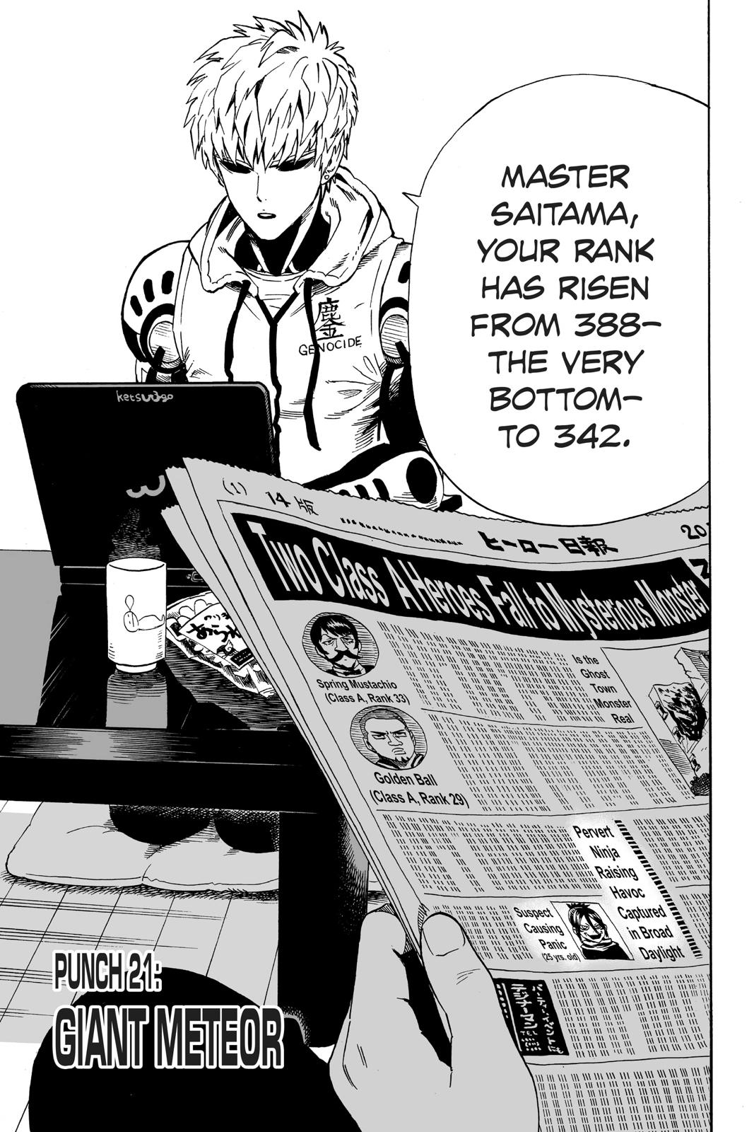 Read One-Punch Man EN Manga Online