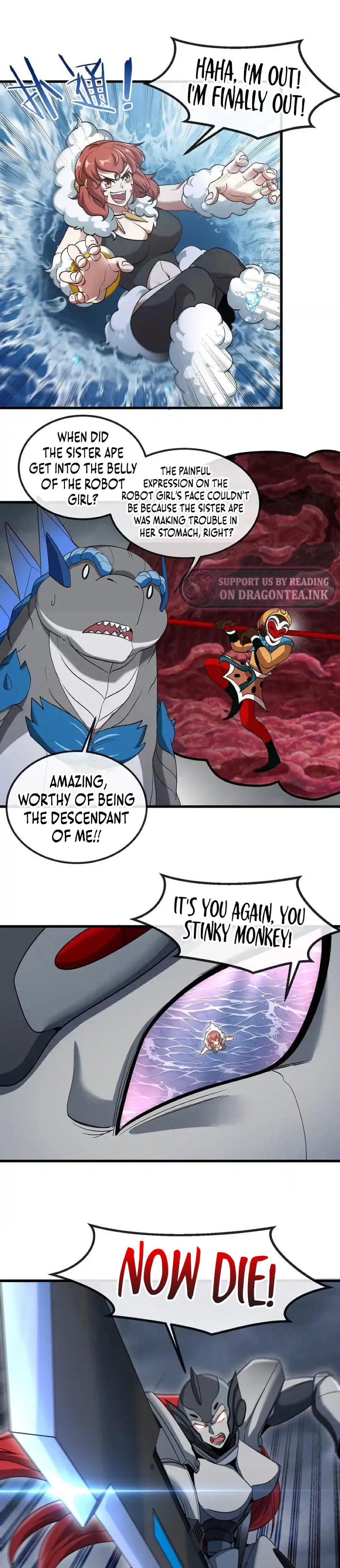 Read Reborn As A Monster EN Manga Online