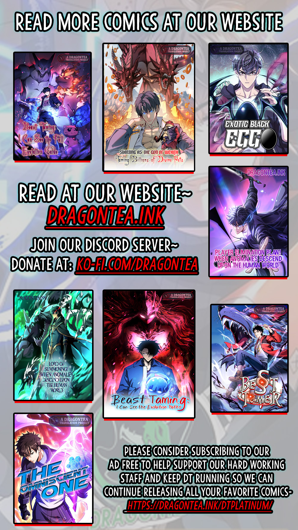 Read Reborn As A Monster EN Manga Online