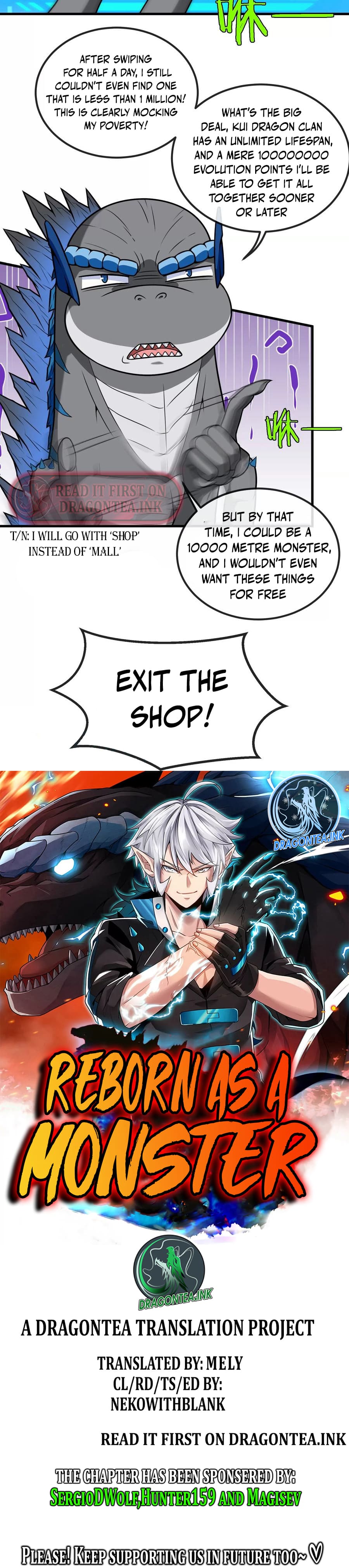 Read Reborn As A Monster EN Manga Online