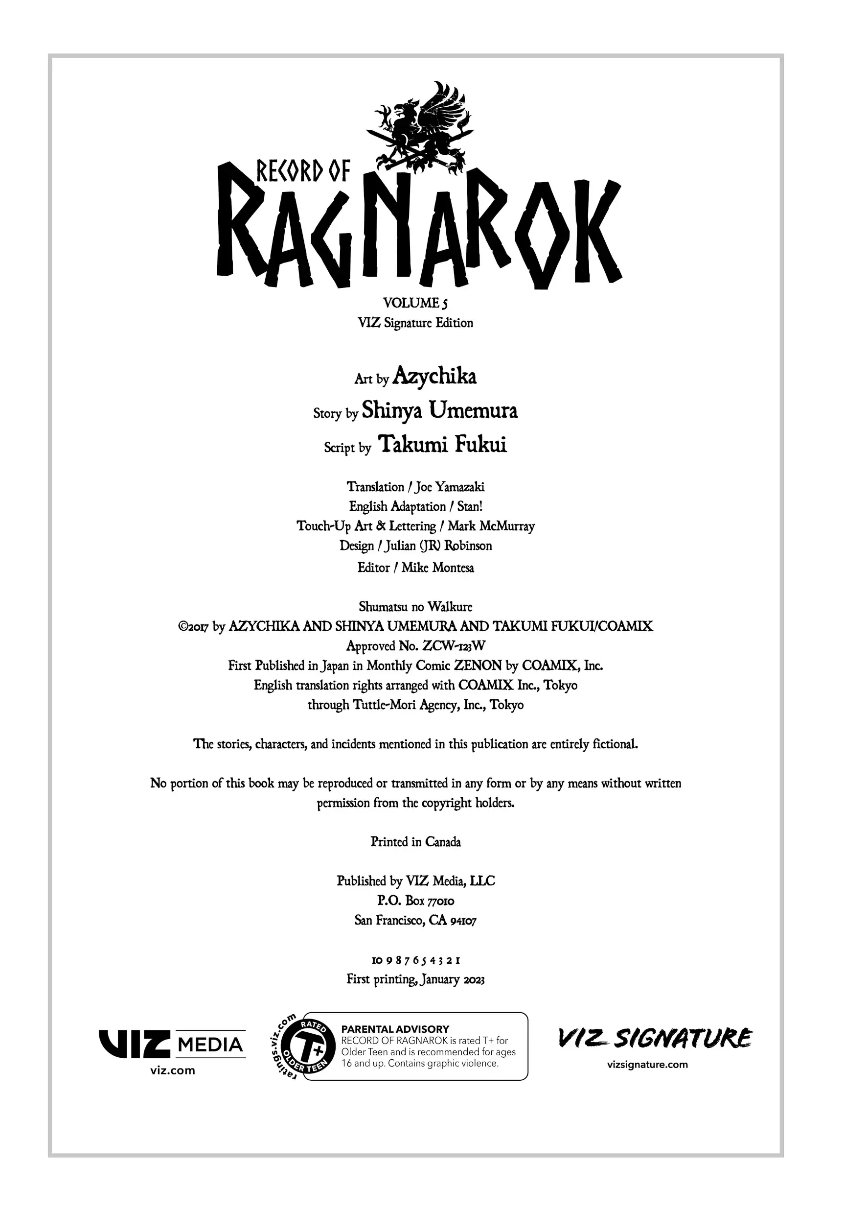Read Record of Ragnarok EN Manga Online