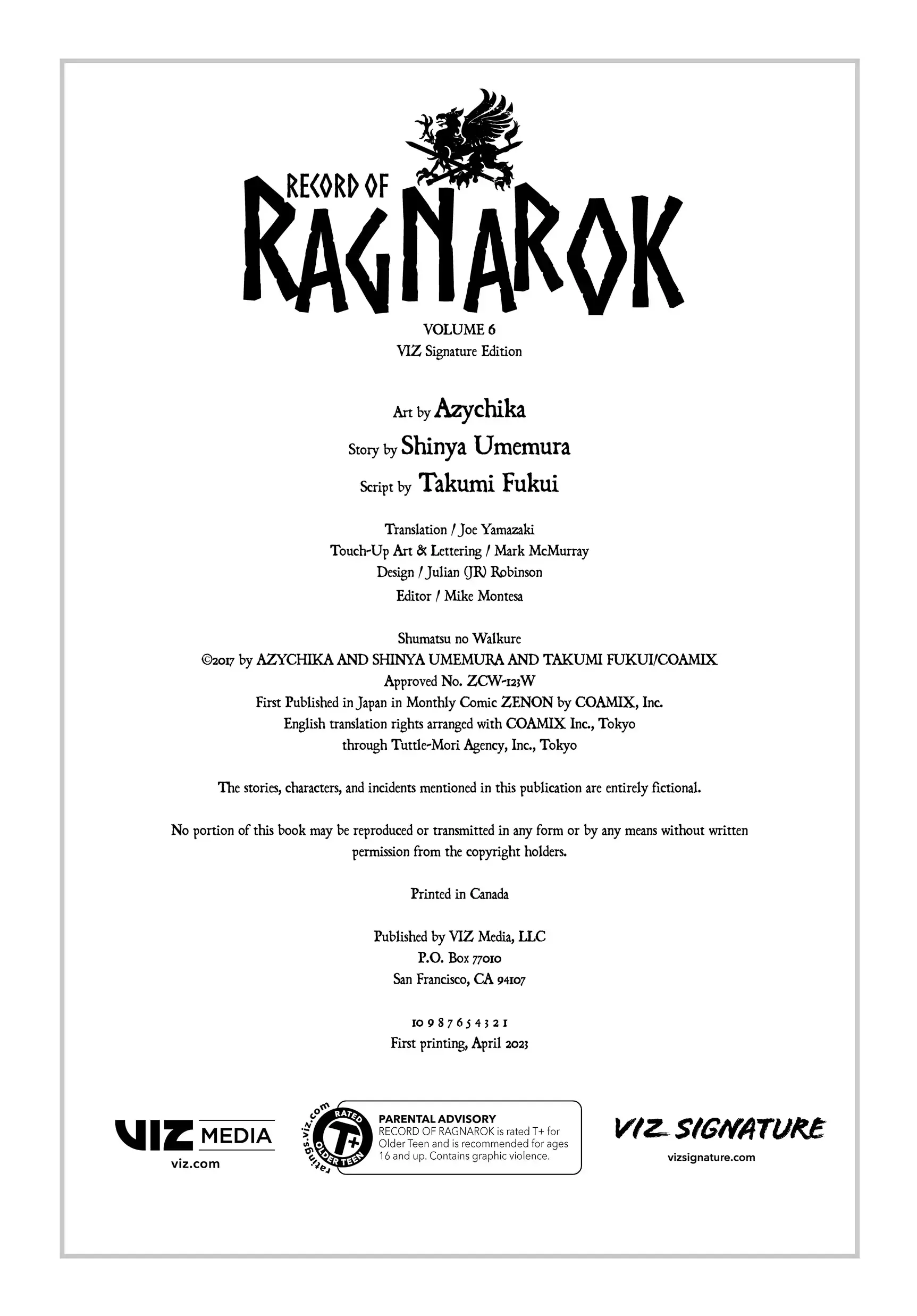 Read Record of Ragnarok EN Manga Online