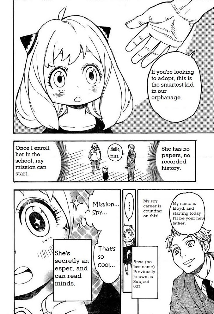 Read SPY x FAMILY EN Manga Online