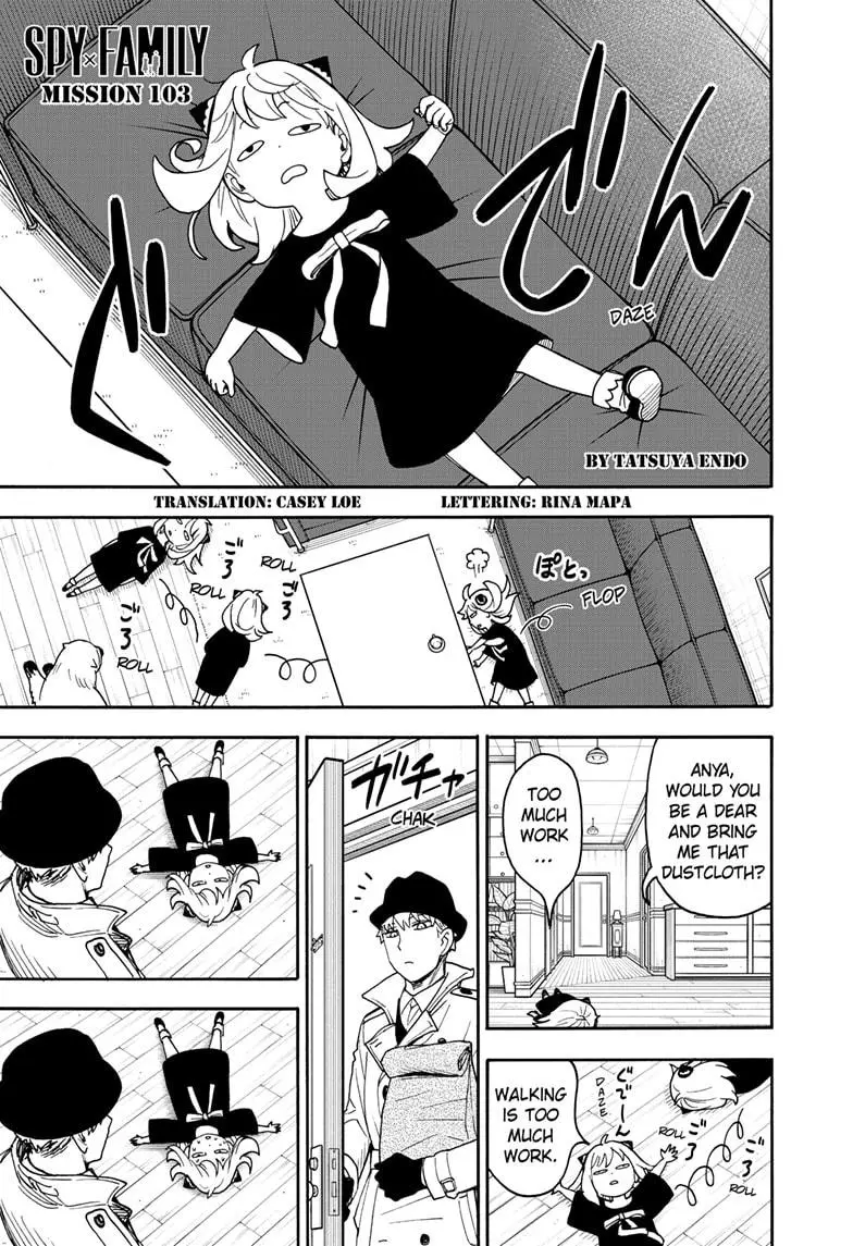 Read SPY x FAMILY EN Manga Online