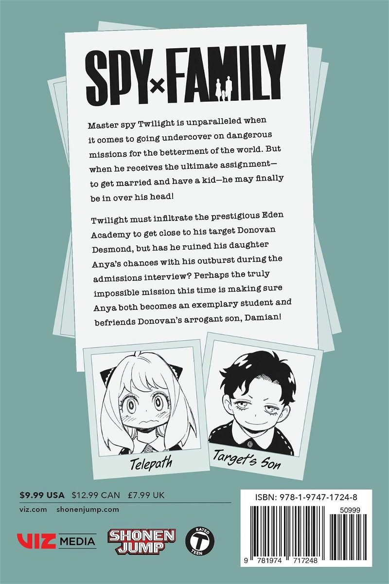 Read SPY x FAMILY EN Manga Online
