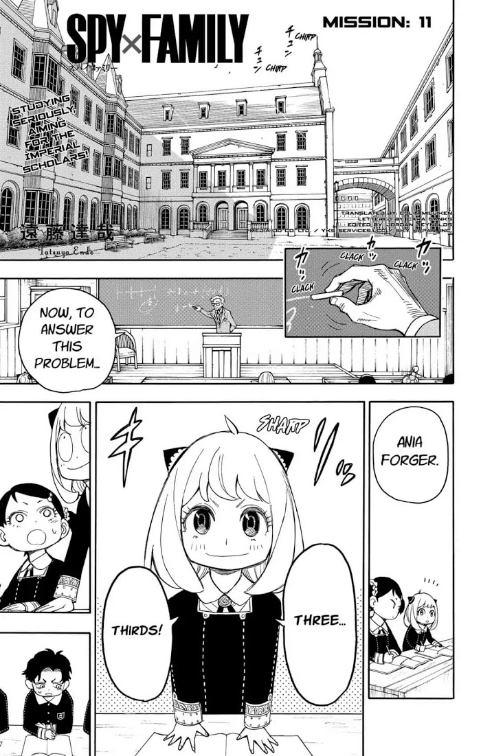 Read SPY x FAMILY EN Manga Online