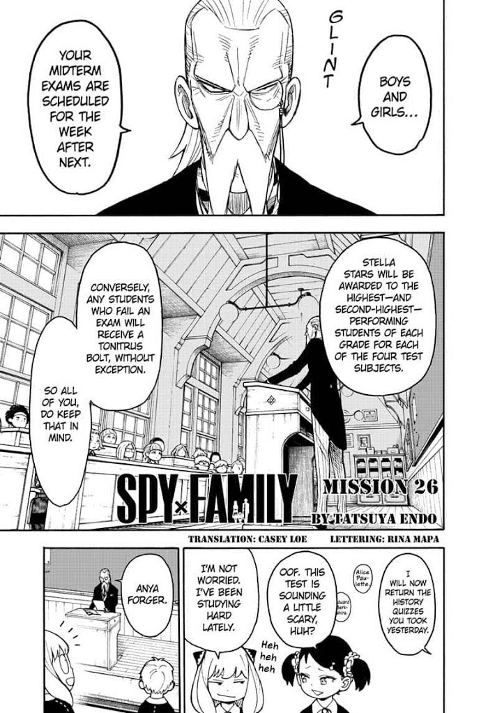 Read SPY x FAMILY EN Manga Online