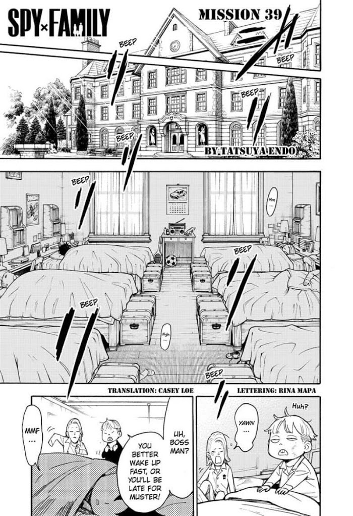 Read SPY x FAMILY EN Manga Online